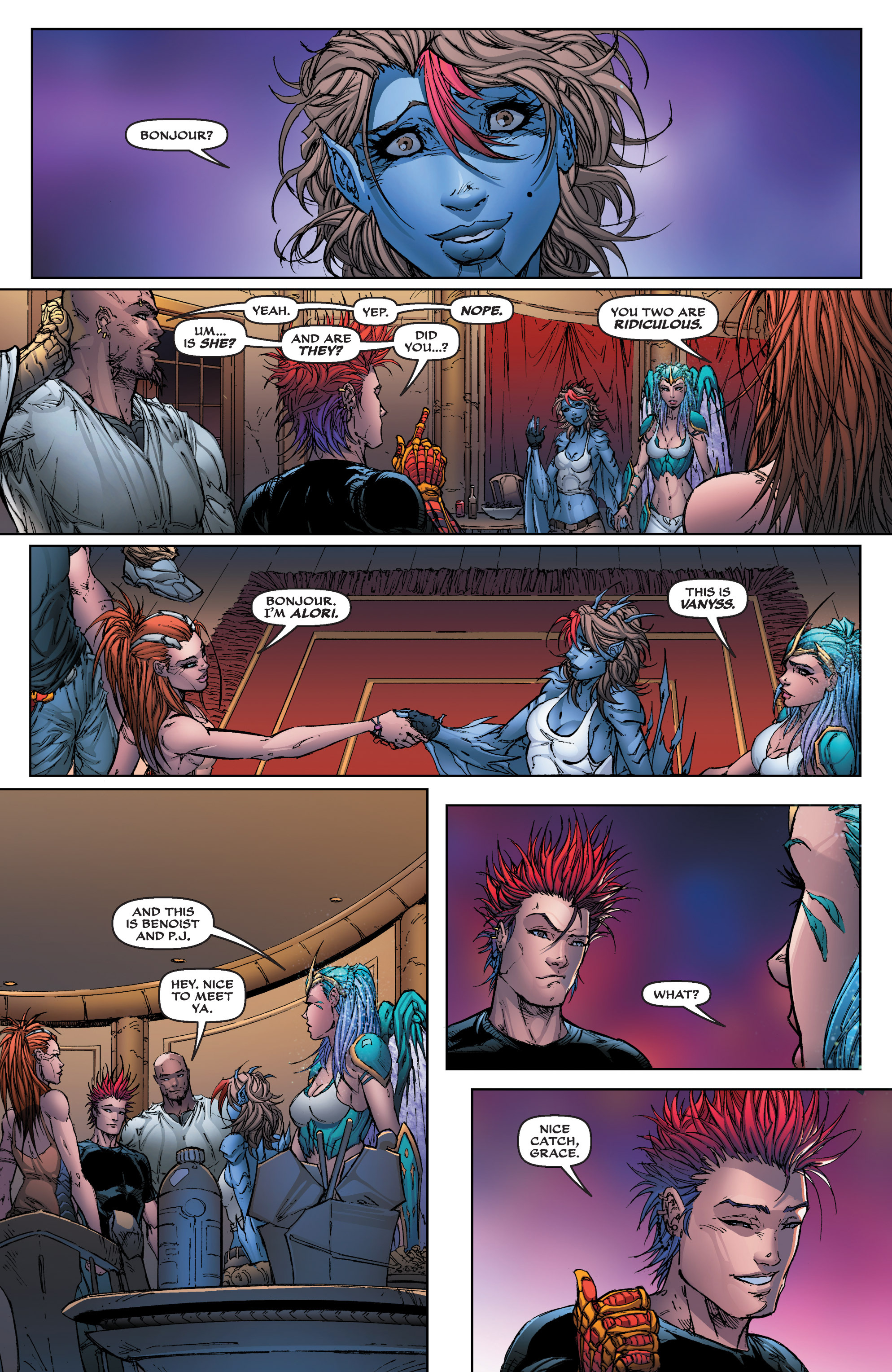 Read online Michael Turner's Soulfire (2013) comic -  Issue #5 - 15