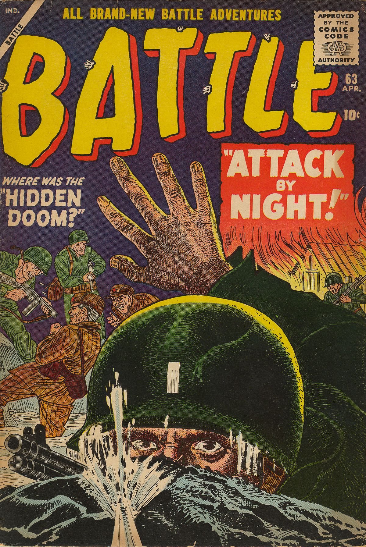 Read online Battle comic -  Issue #63 - 1