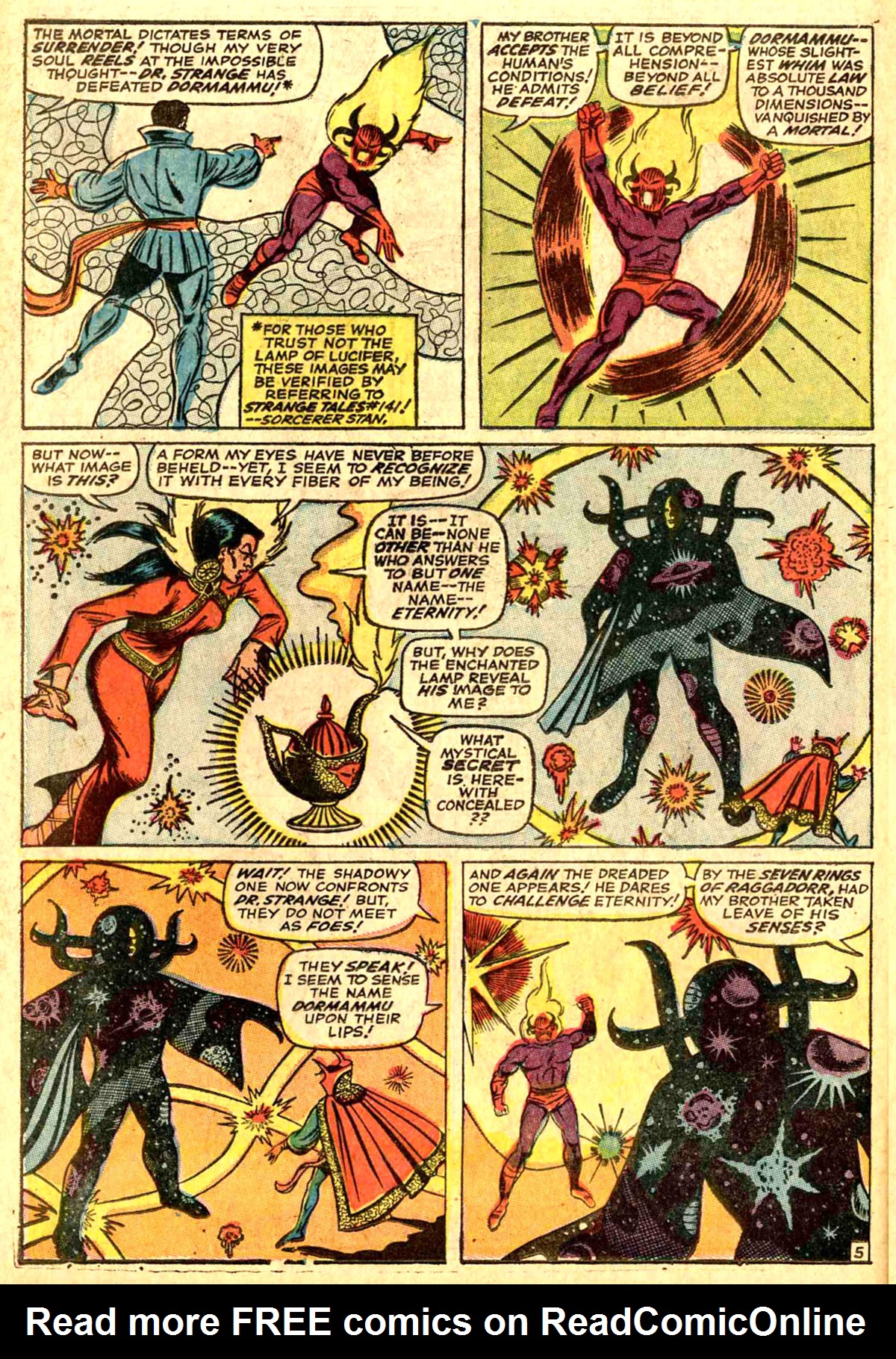 Read online Marvel Masterworks: Doctor Strange comic -  Issue # TPB 2 - 99