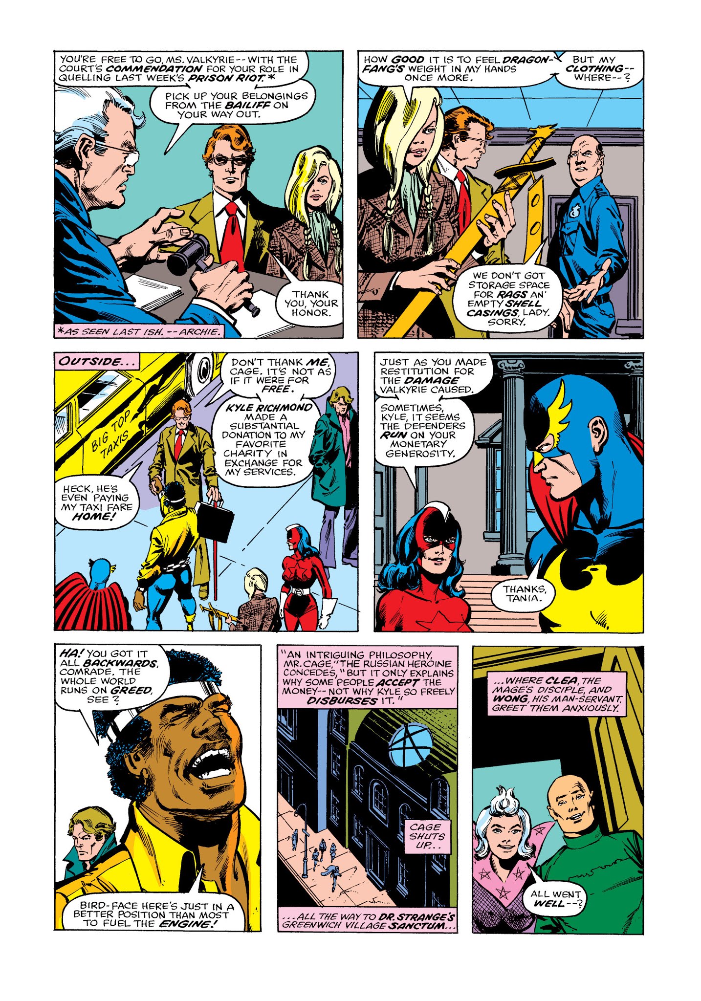 Read online Marvel Masterworks: The Defenders comic -  Issue # TPB 5 (Part 2) - 73