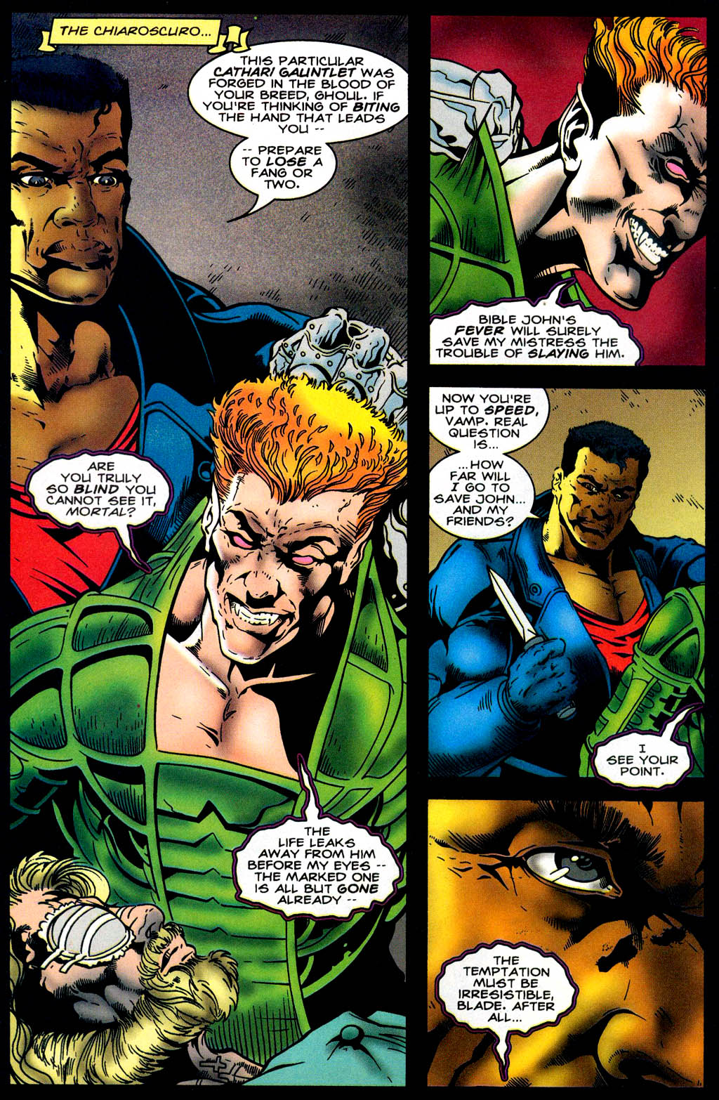 Read online Blade: The Vampire-Hunter comic -  Issue #9 - 17
