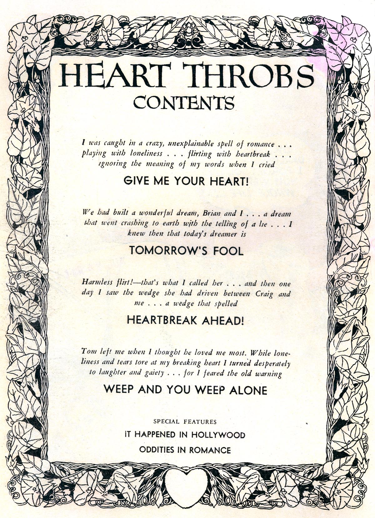 Read online Heart Throbs comic -  Issue #50 - 2