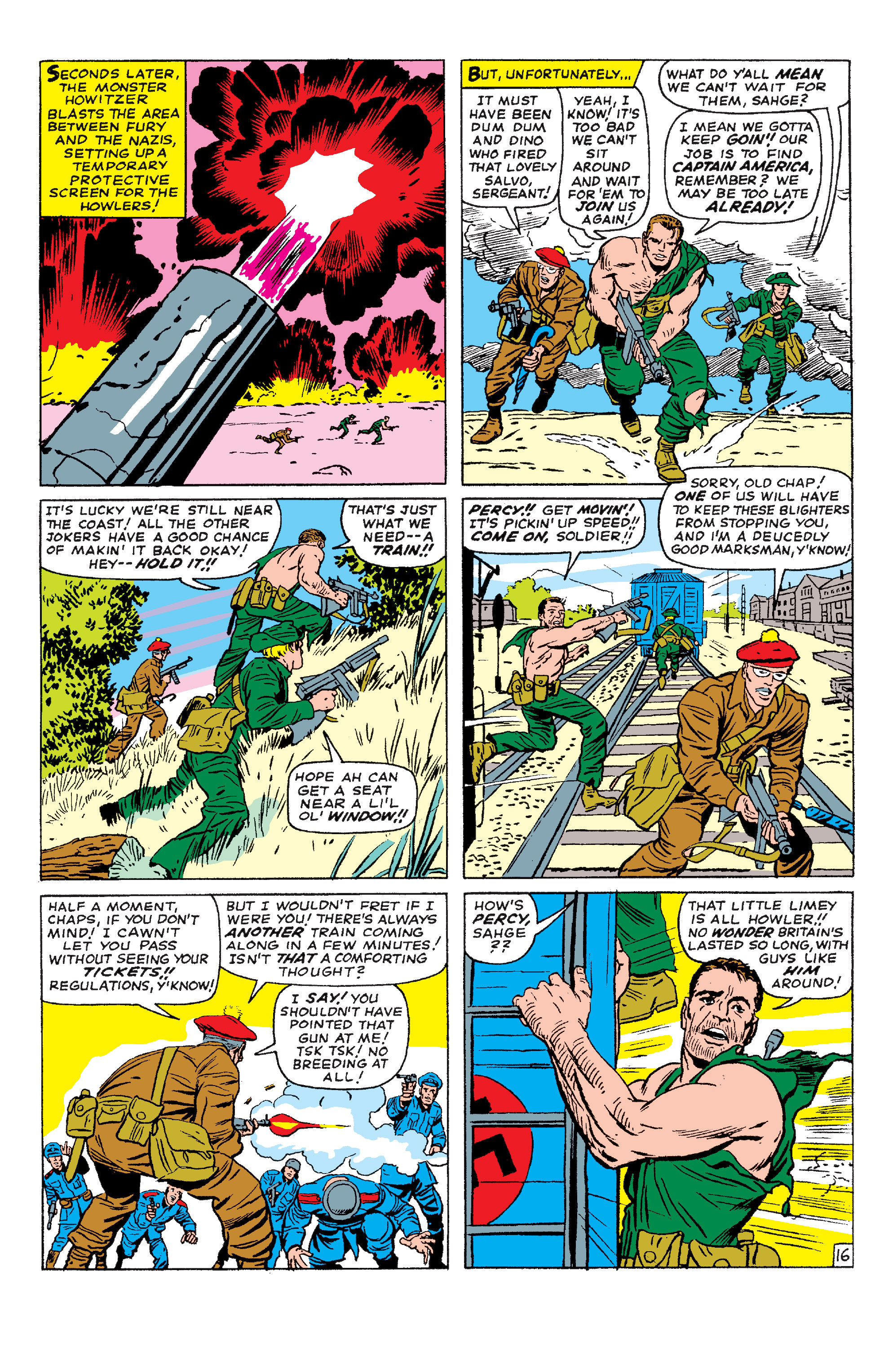 Read online Sgt. Fury Epic Collection: The Howling Commandos comic -  Issue # TPB 1 (Part 4) - 4