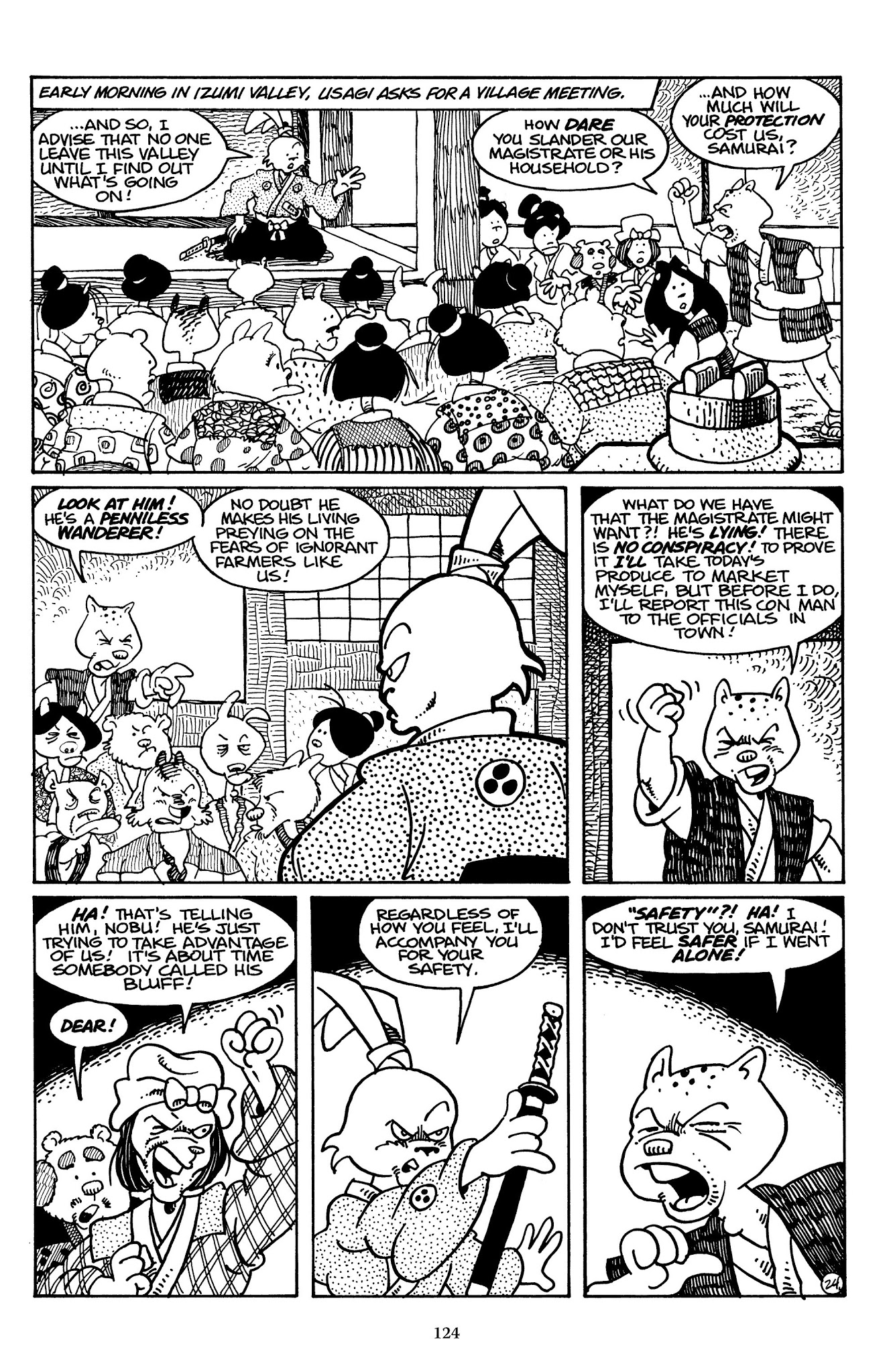 Read online The Usagi Yojimbo Saga comic -  Issue # TPB 1 - 121