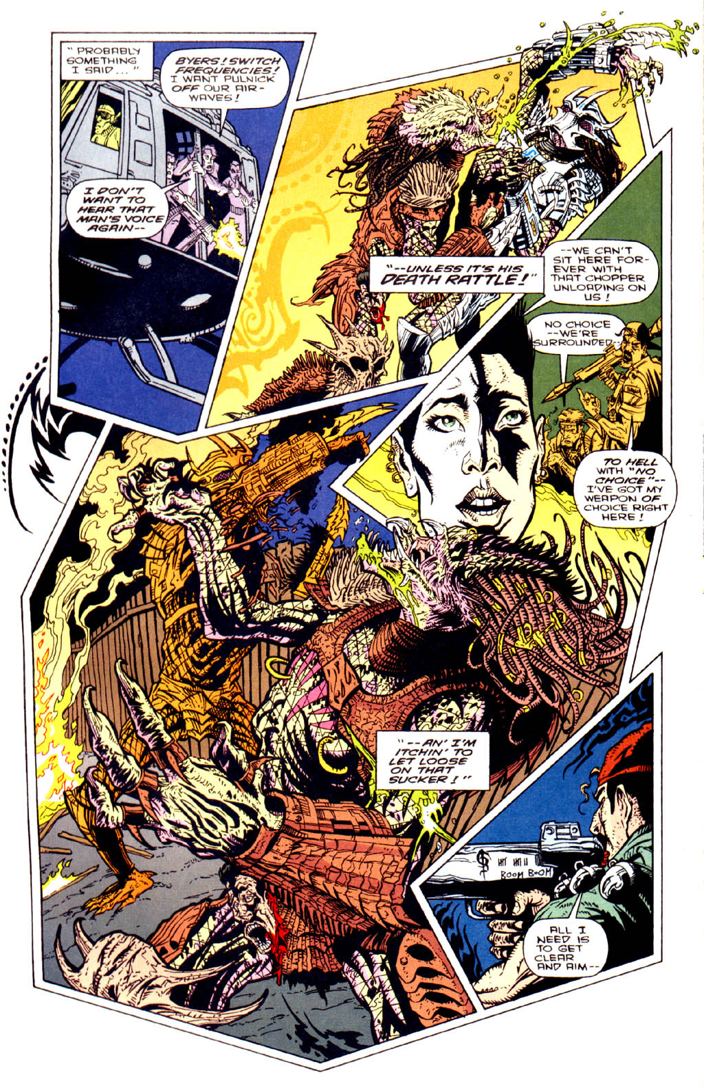 Read online Predator:  Bad Blood comic -  Issue #4 - 5