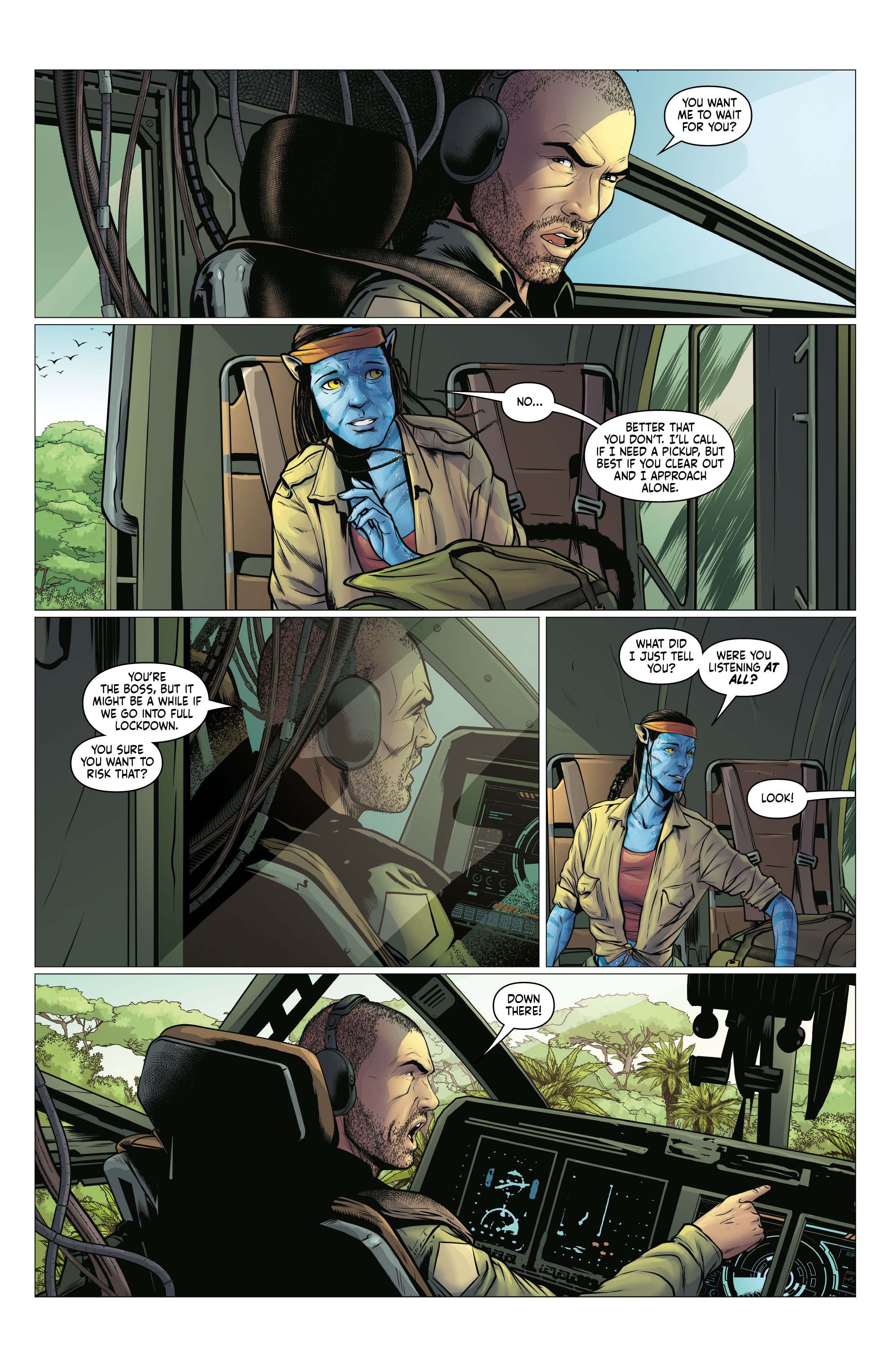 Read online Avatar: Adapt or Die comic -  Issue #3 - 4