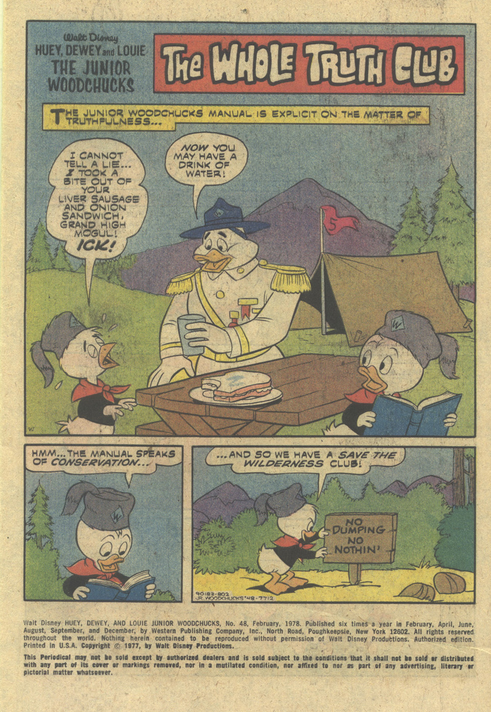 Read online Huey, Dewey, and Louie Junior Woodchucks comic -  Issue #48 - 3