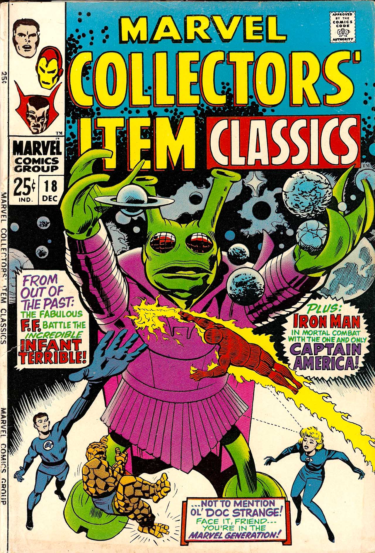 Read online Marvel Collectors' Item Classics comic -  Issue #18 - 1