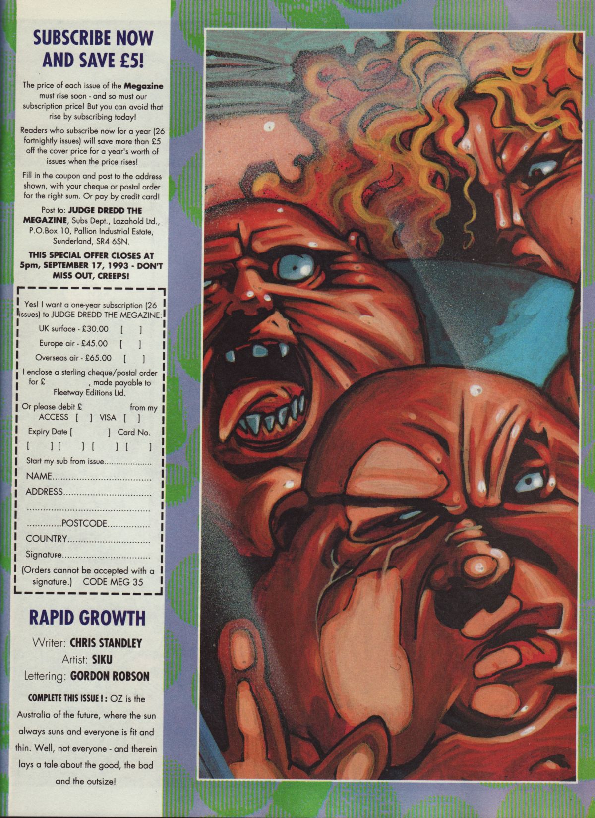 Read online Judge Dredd: The Megazine (vol. 2) comic -  Issue #35 - 25