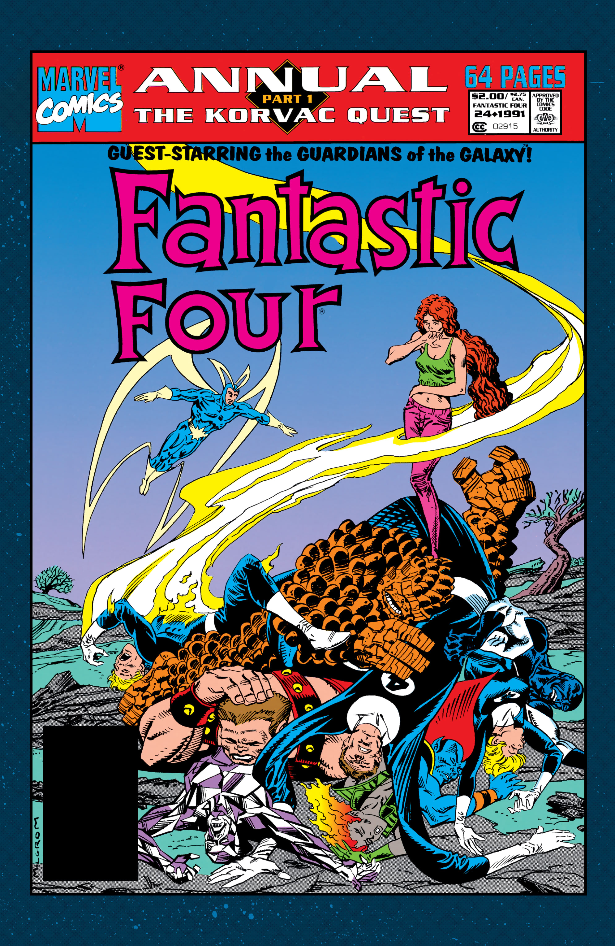 Read online Fantastic Four: Korvac Quest comic -  Issue # TPB - 3