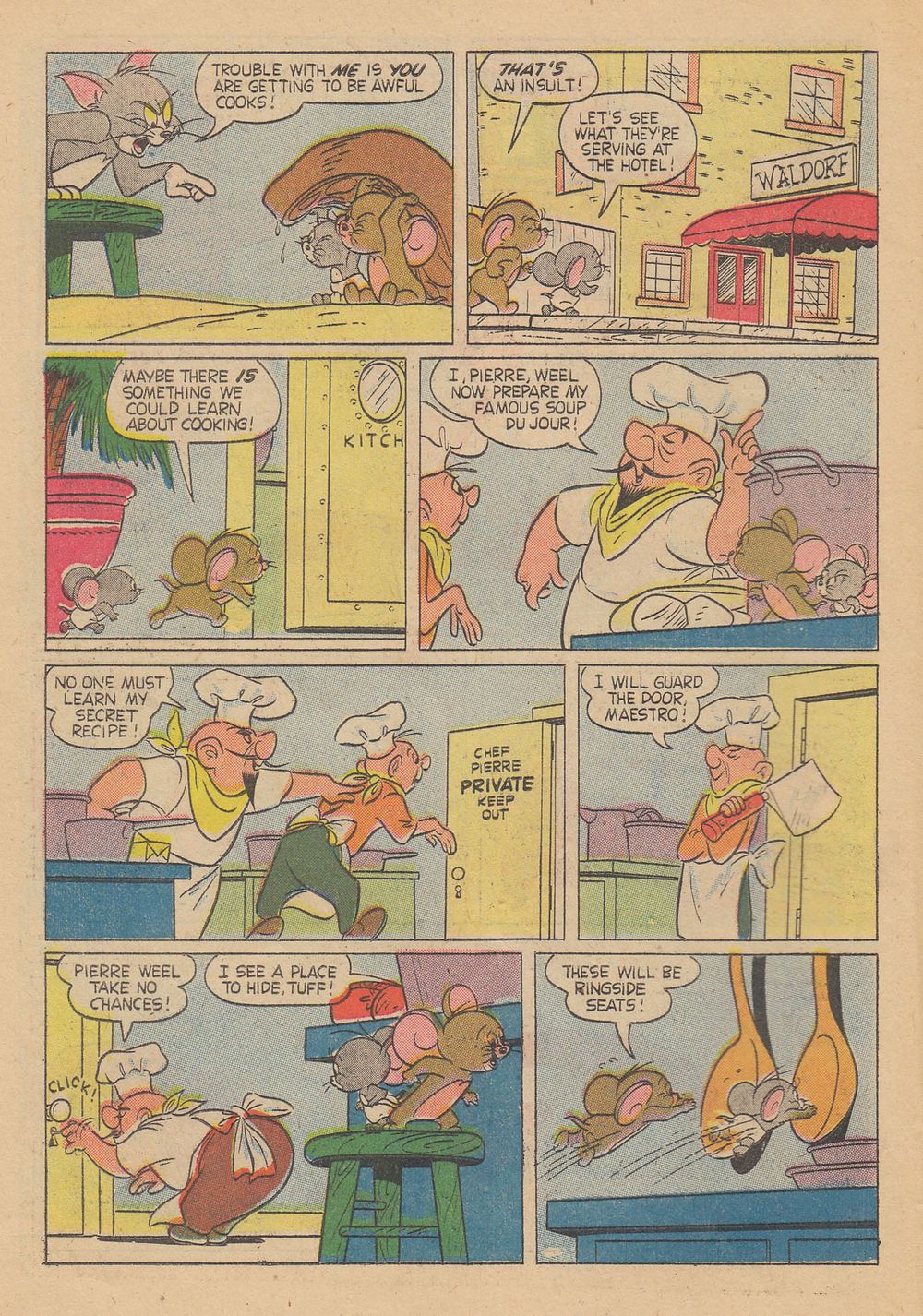 Read online Tom & Jerry Comics comic -  Issue #167 - 10