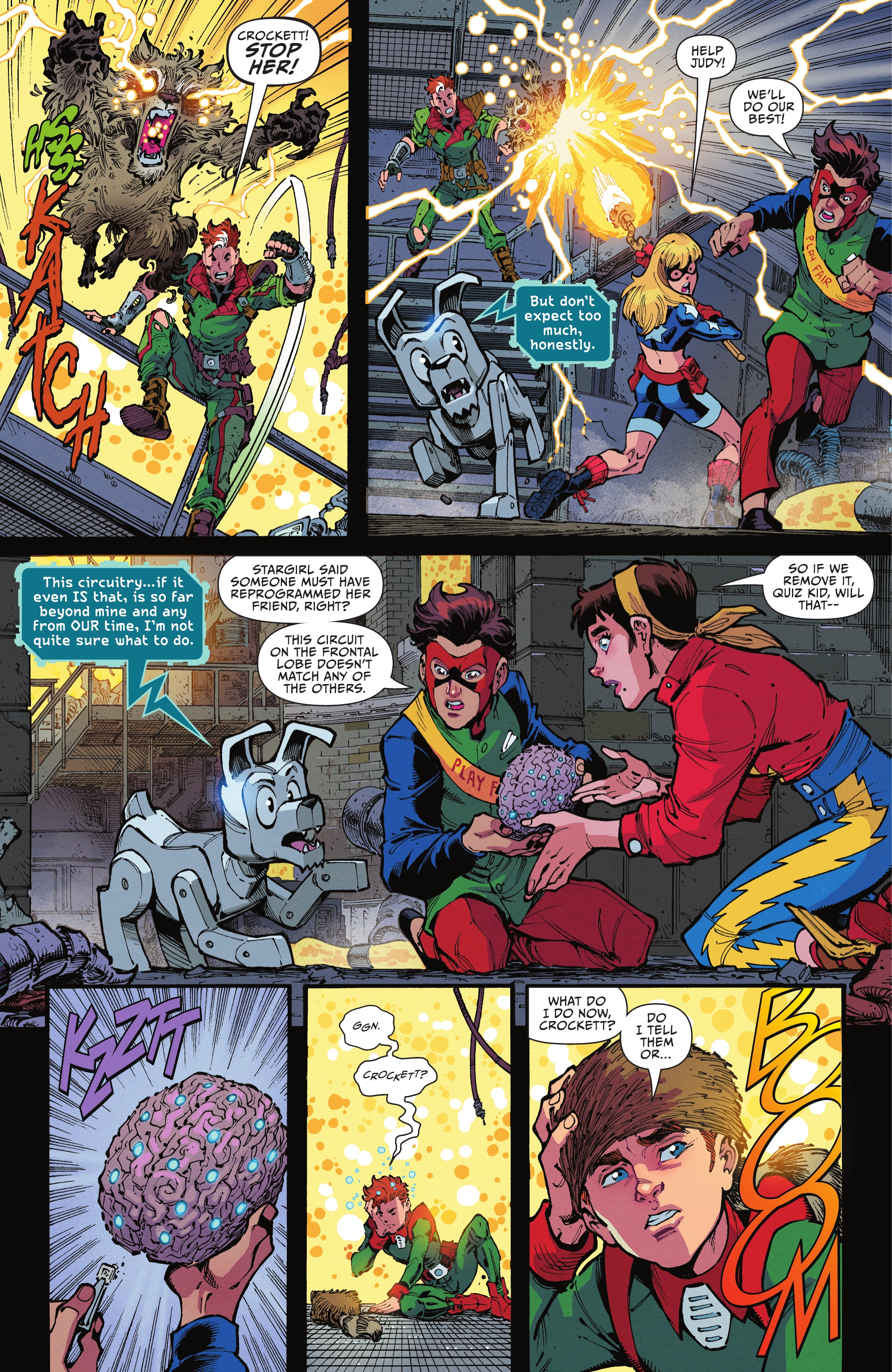 Read online Stargirl: The Lost Children comic -  Issue #6 - 21