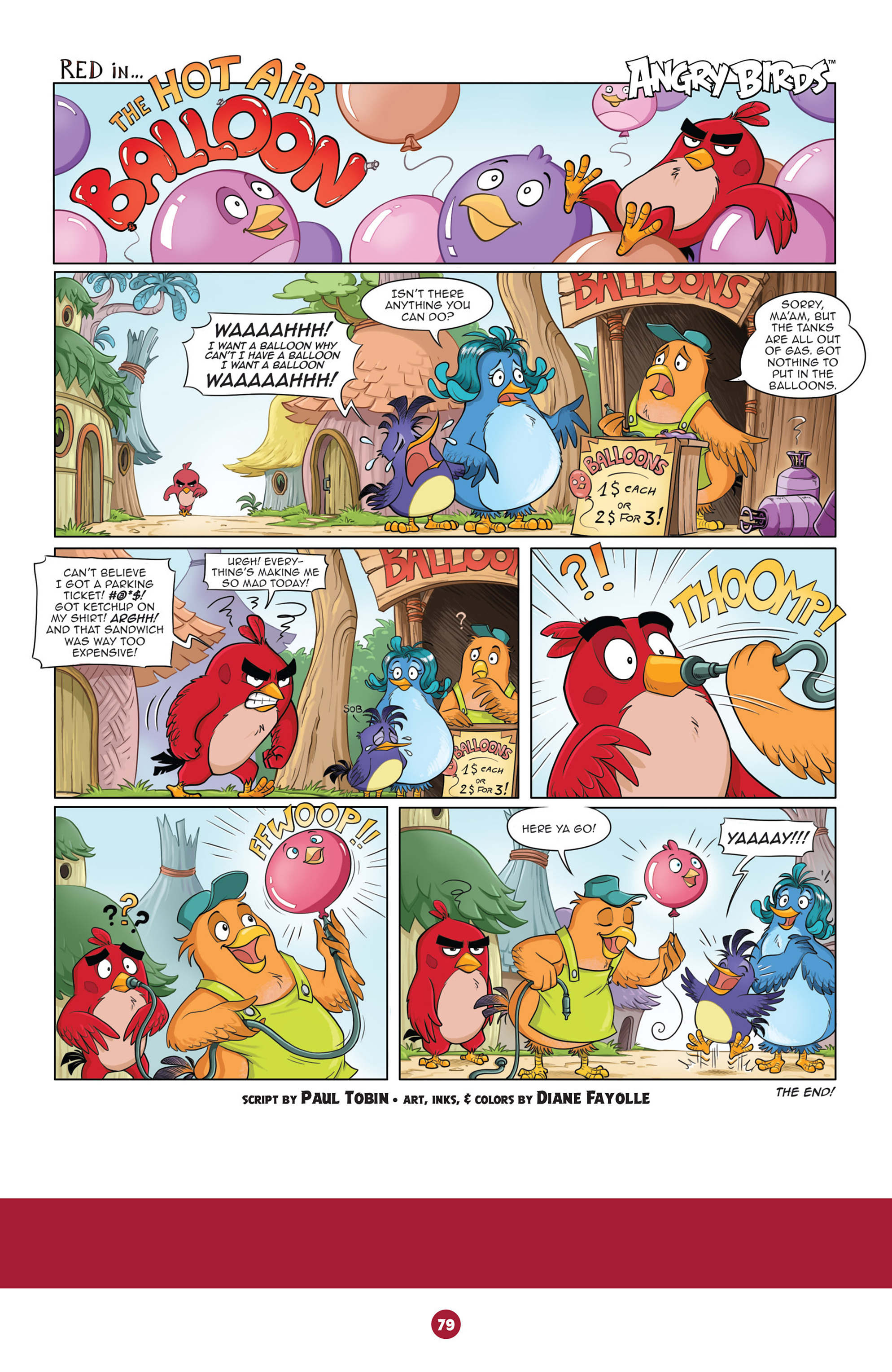 Read online Angry Birds: Big Movie Eggstravaganza comic -  Issue # Full - 82