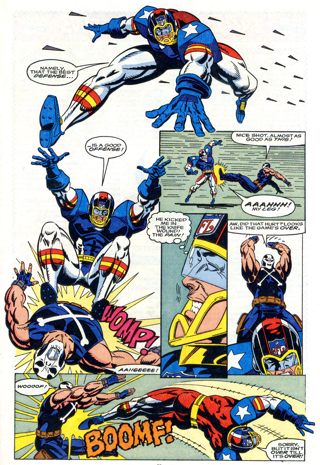Read online NFL SuperPro comic -  Issue #8 - 20