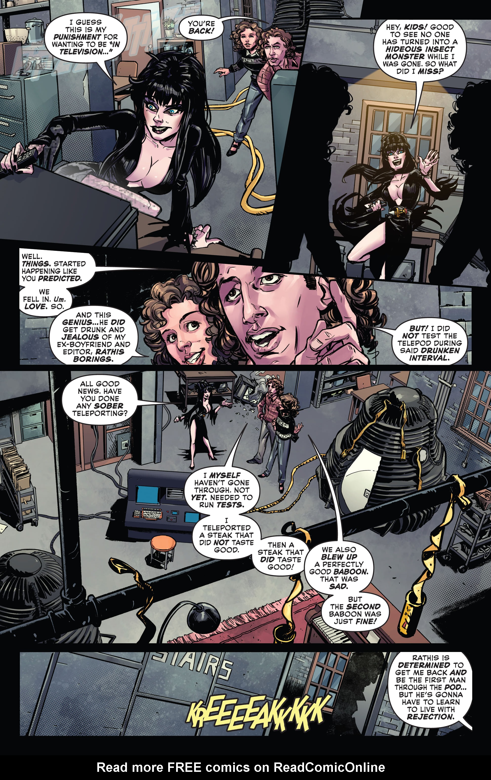 Read online Elvira in Horrorland comic -  Issue #5 - 19