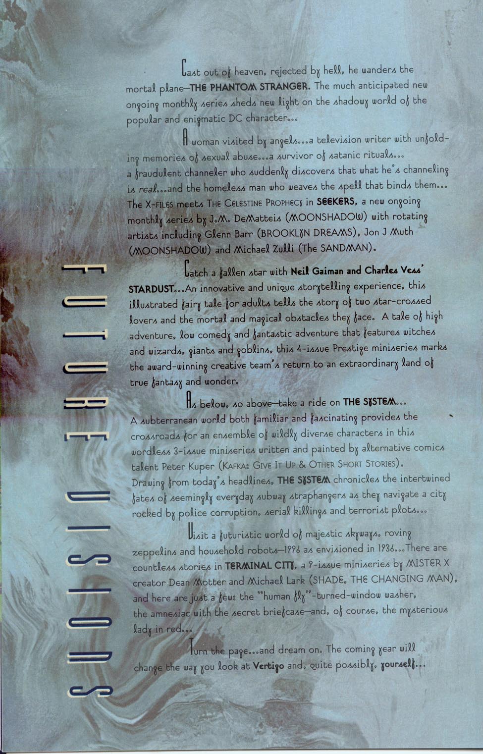 Read online The Vertigo Gallery: Dreams and Nightmares comic -  Issue # Full - 24