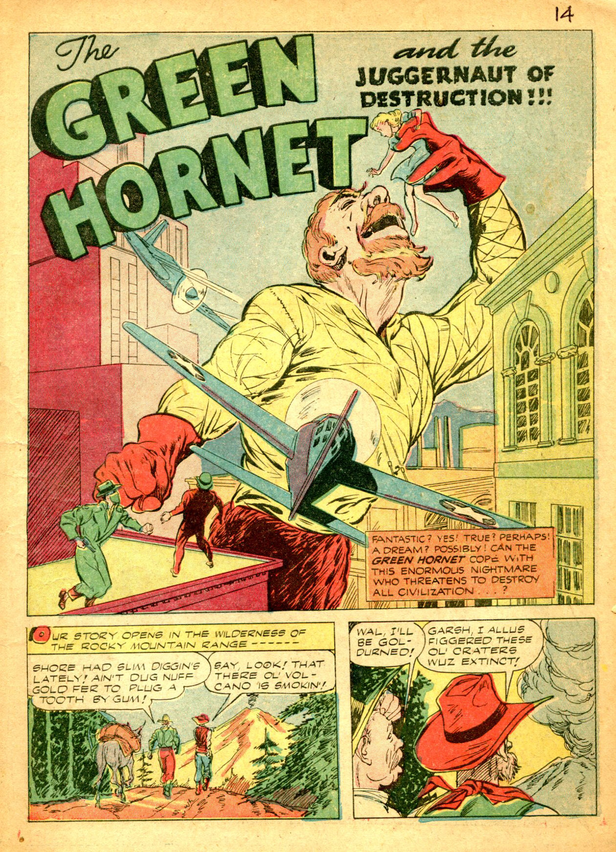 Read online Green Hornet Comics comic -  Issue #14 - 2