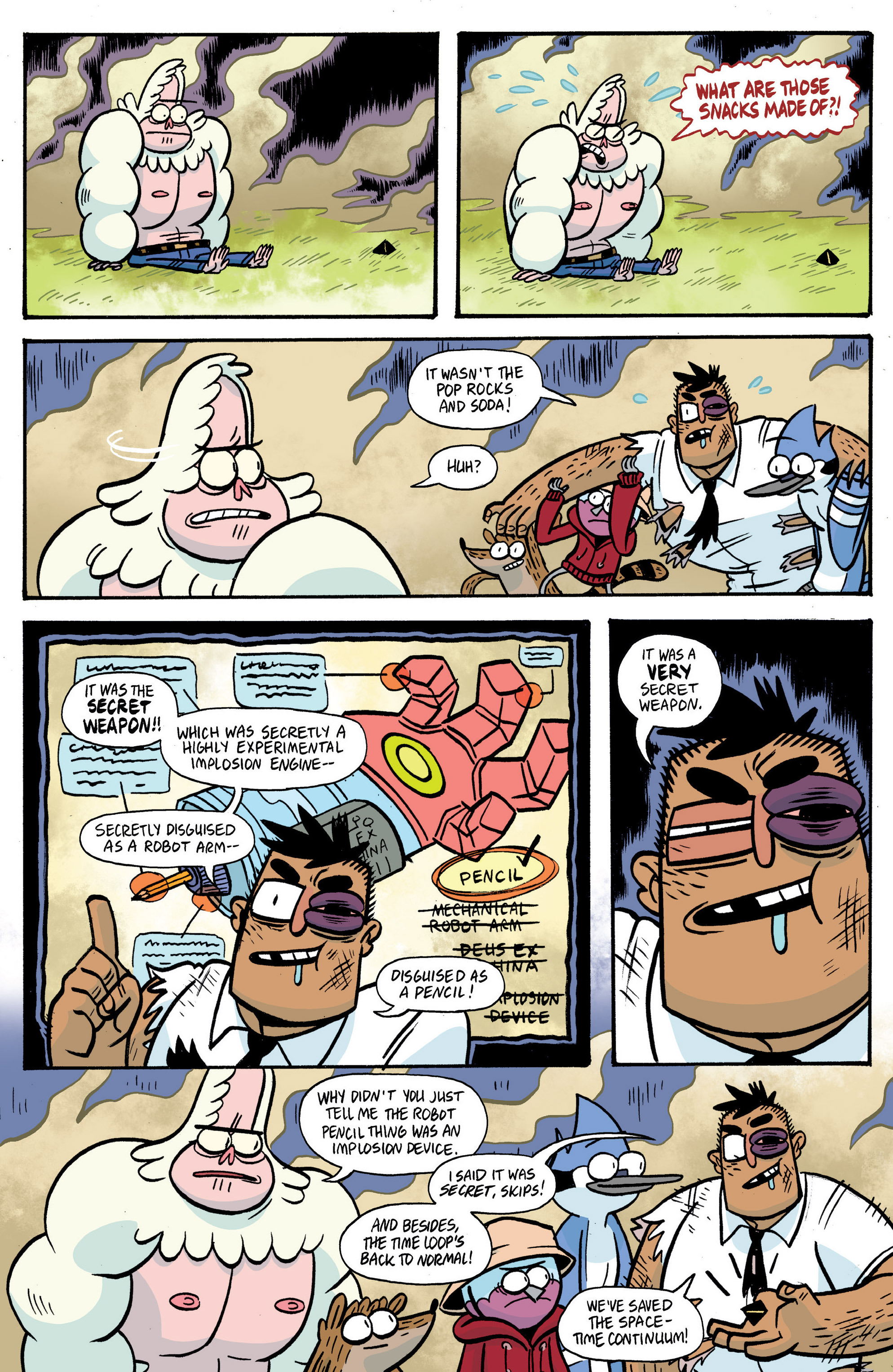 Read online Regular Show: Skips comic -  Issue #6 - 24