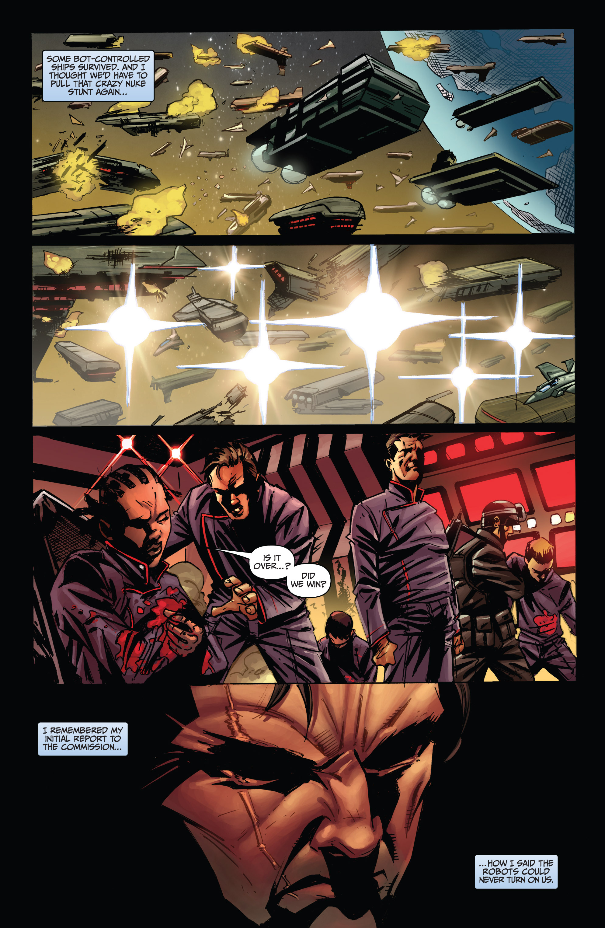 Read online Battlestar Galactica: Cylon War comic -  Issue #3 - 23
