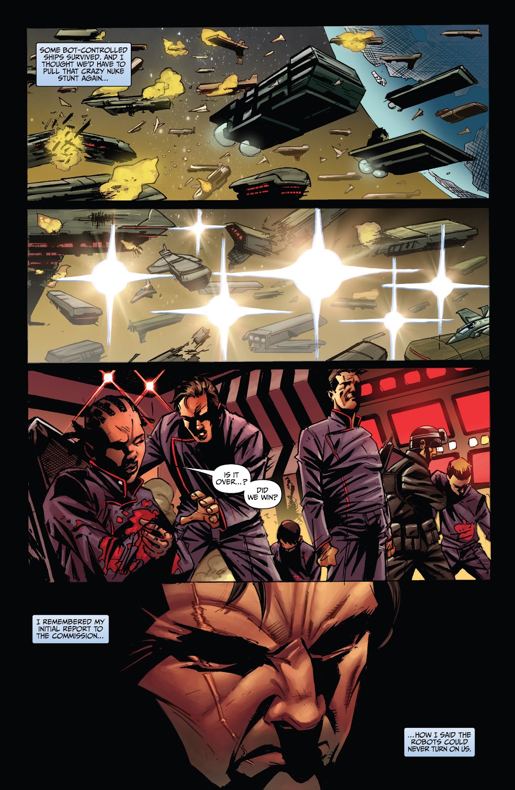 Battlestar Galactica: Cylon War issue 3 - Page 23