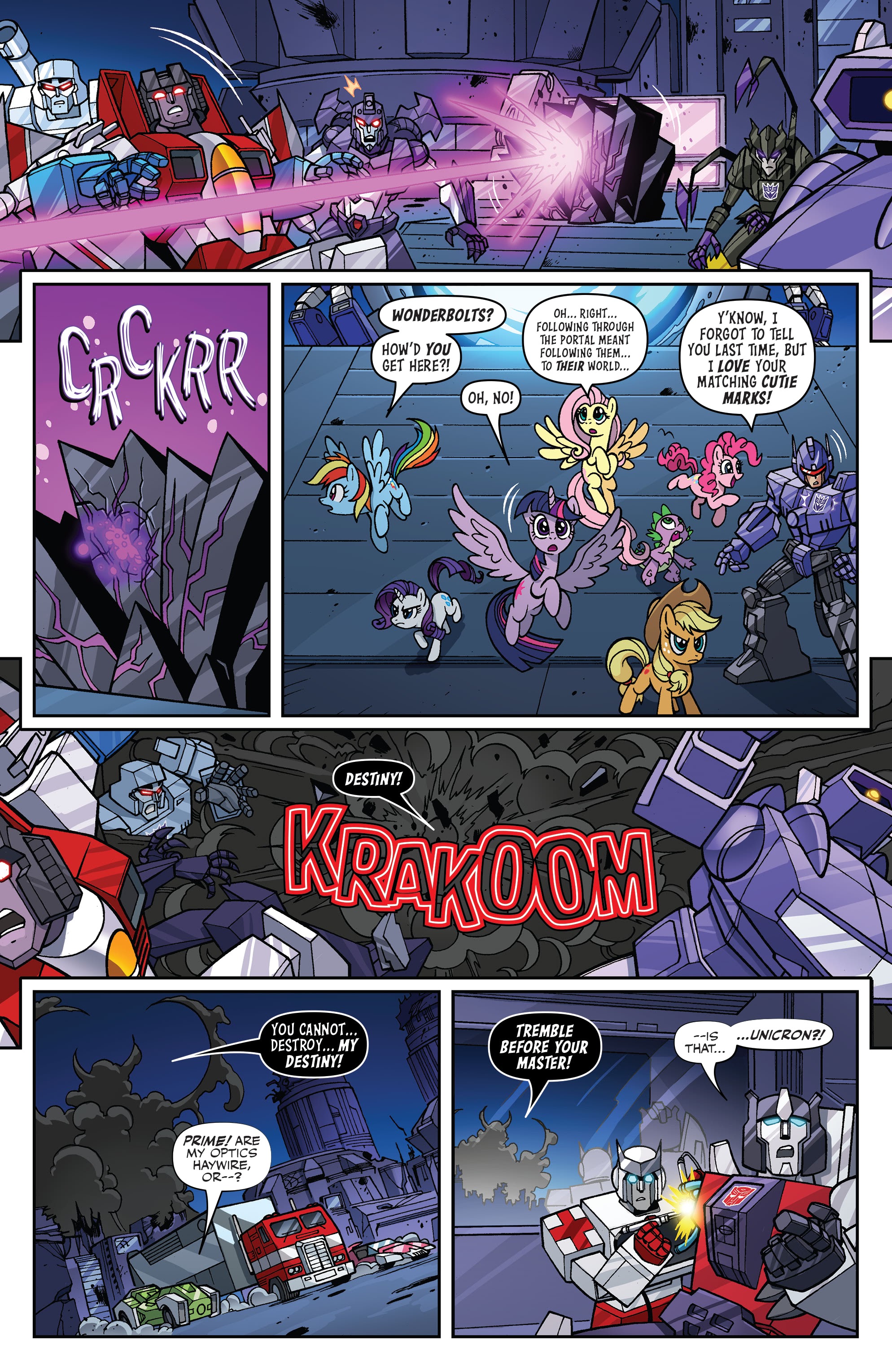 Read online My Little Pony/Transformers II comic -  Issue #1 - 10