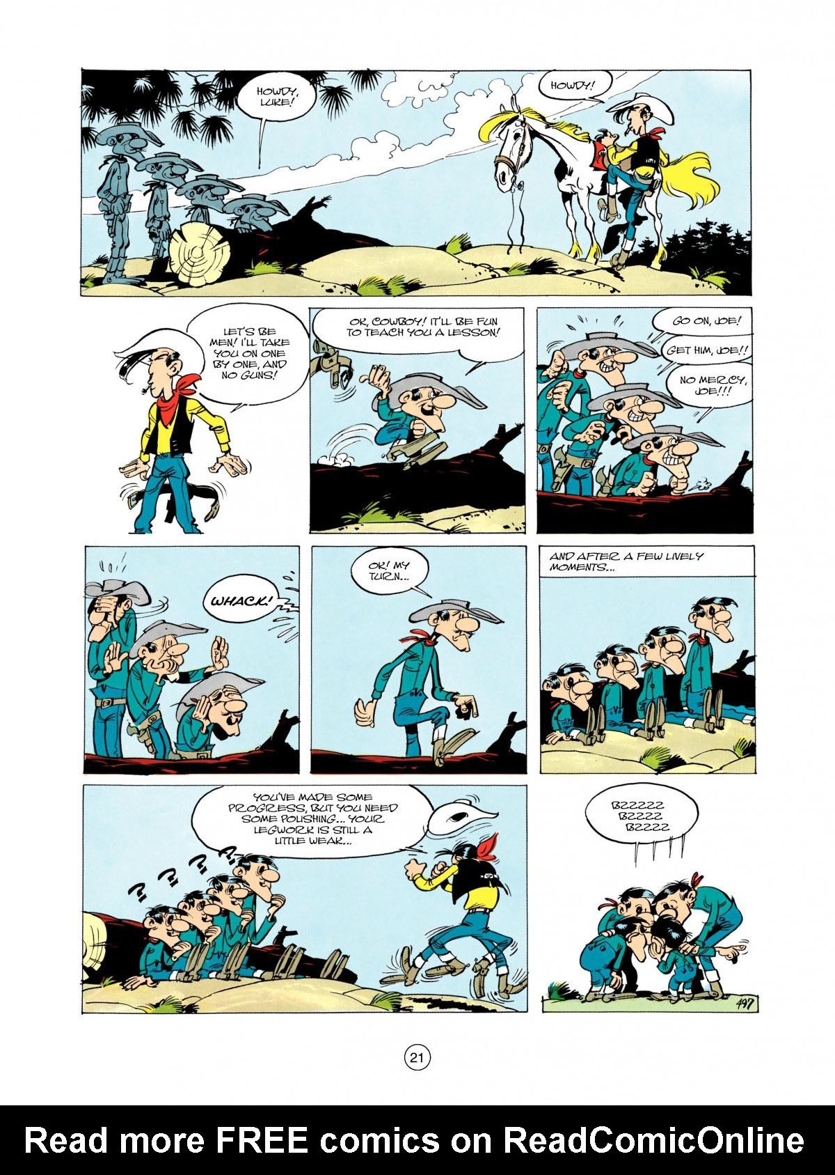 Read online A Lucky Luke Adventure comic -  Issue #28 - 22