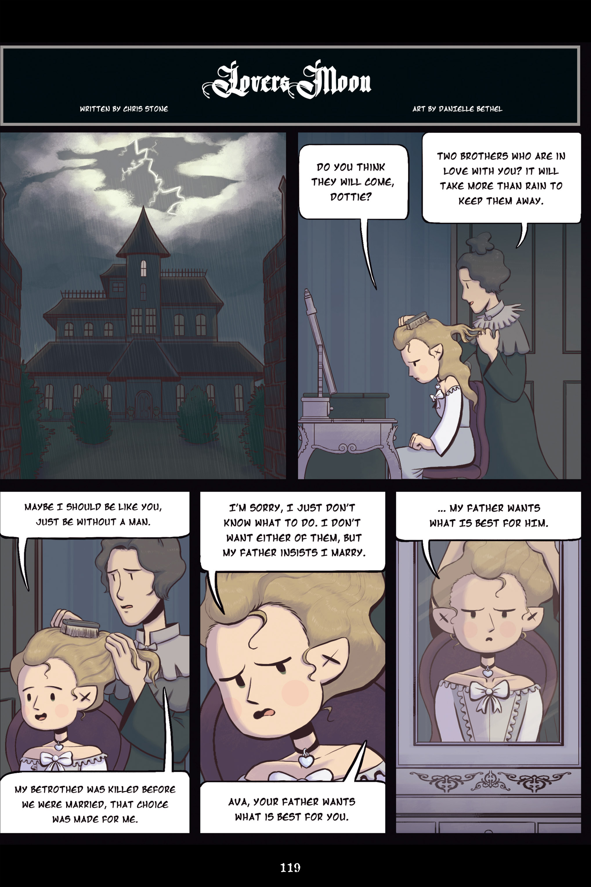 Read online Gothic Tales of Haunted Love comic -  Issue # TPB (Part 2) - 19