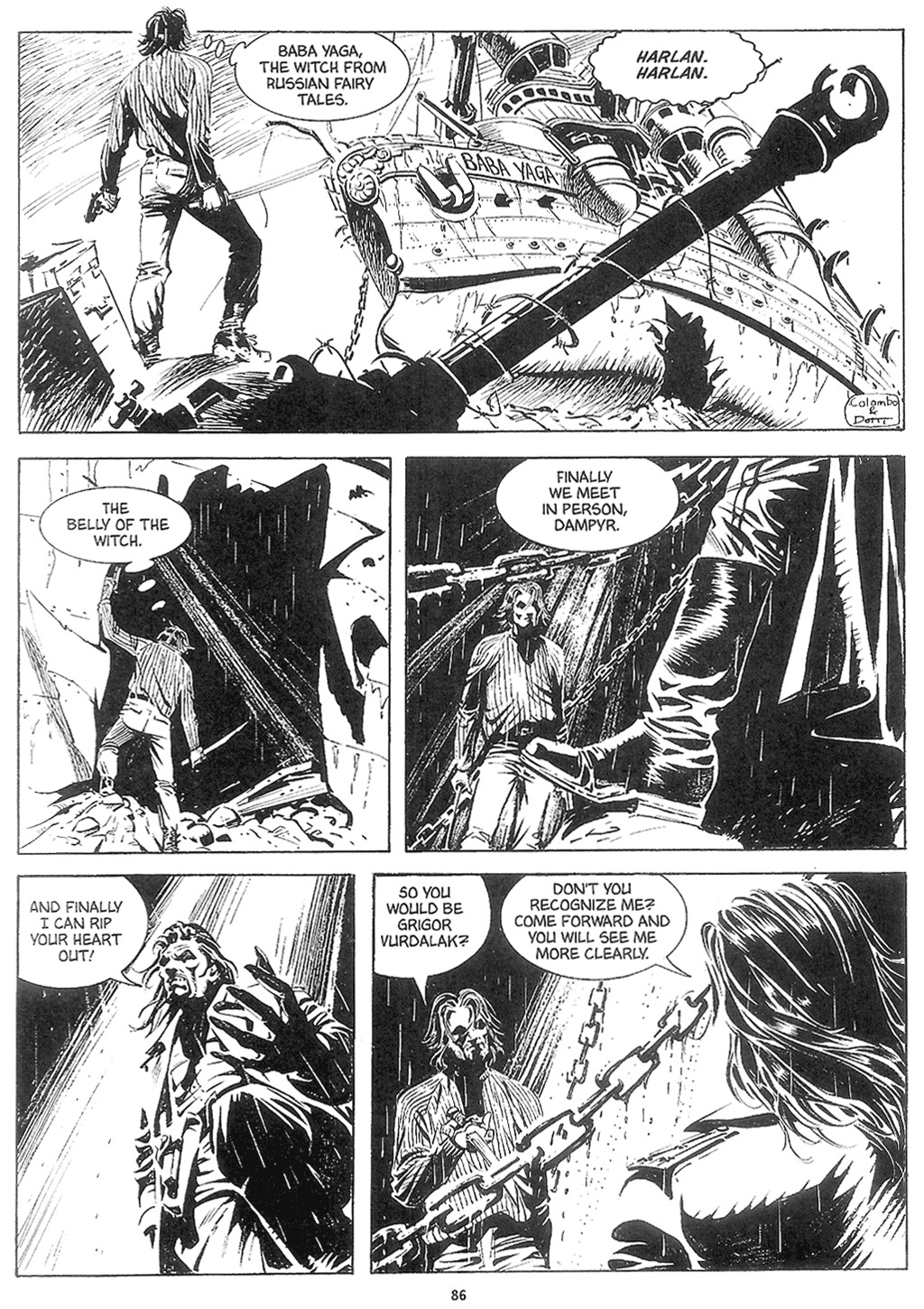 Read online Dampyr comic -  Issue #4 - 87