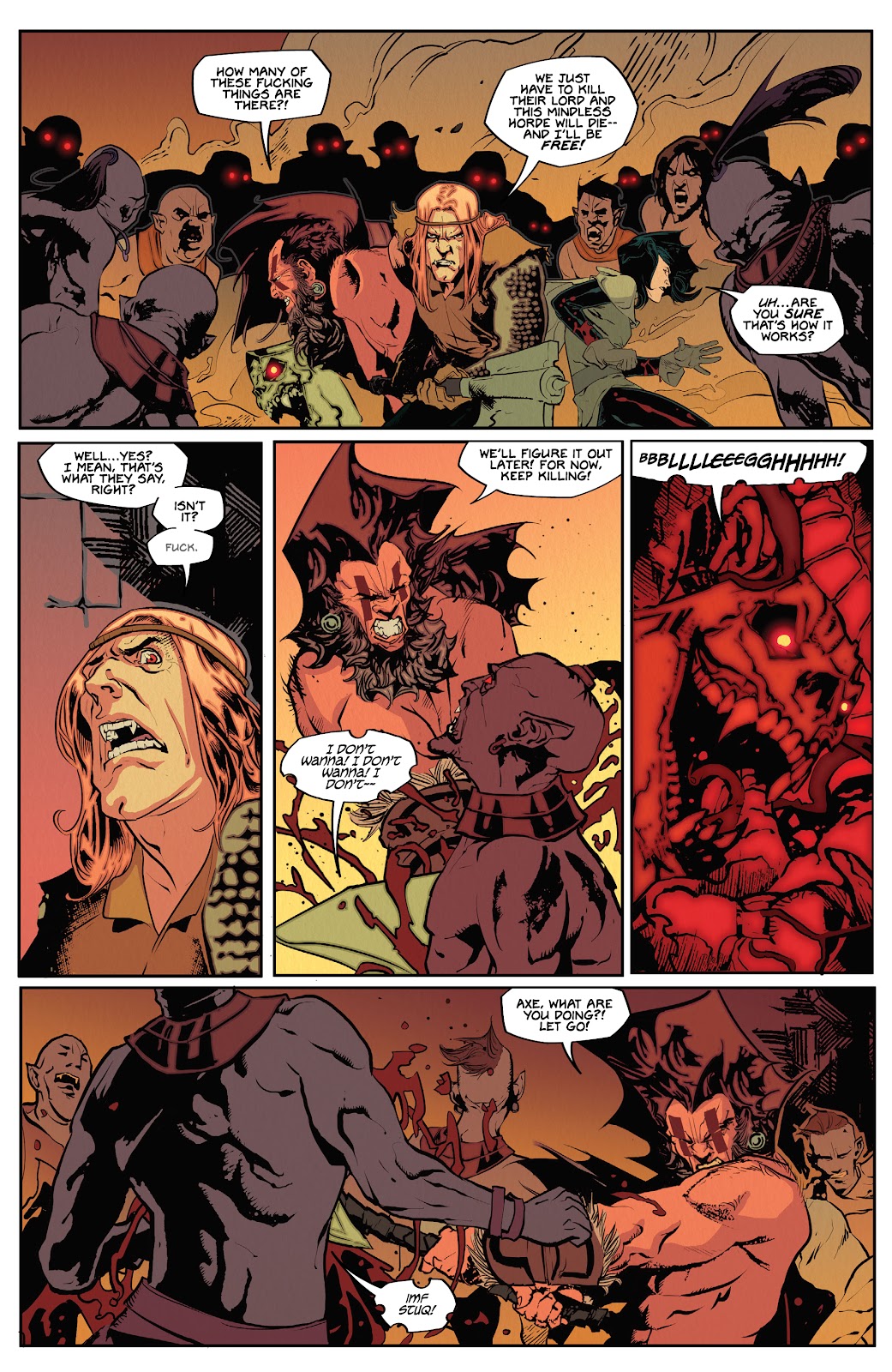 Barbaric: Axe to Grind issue 1 - Page 7