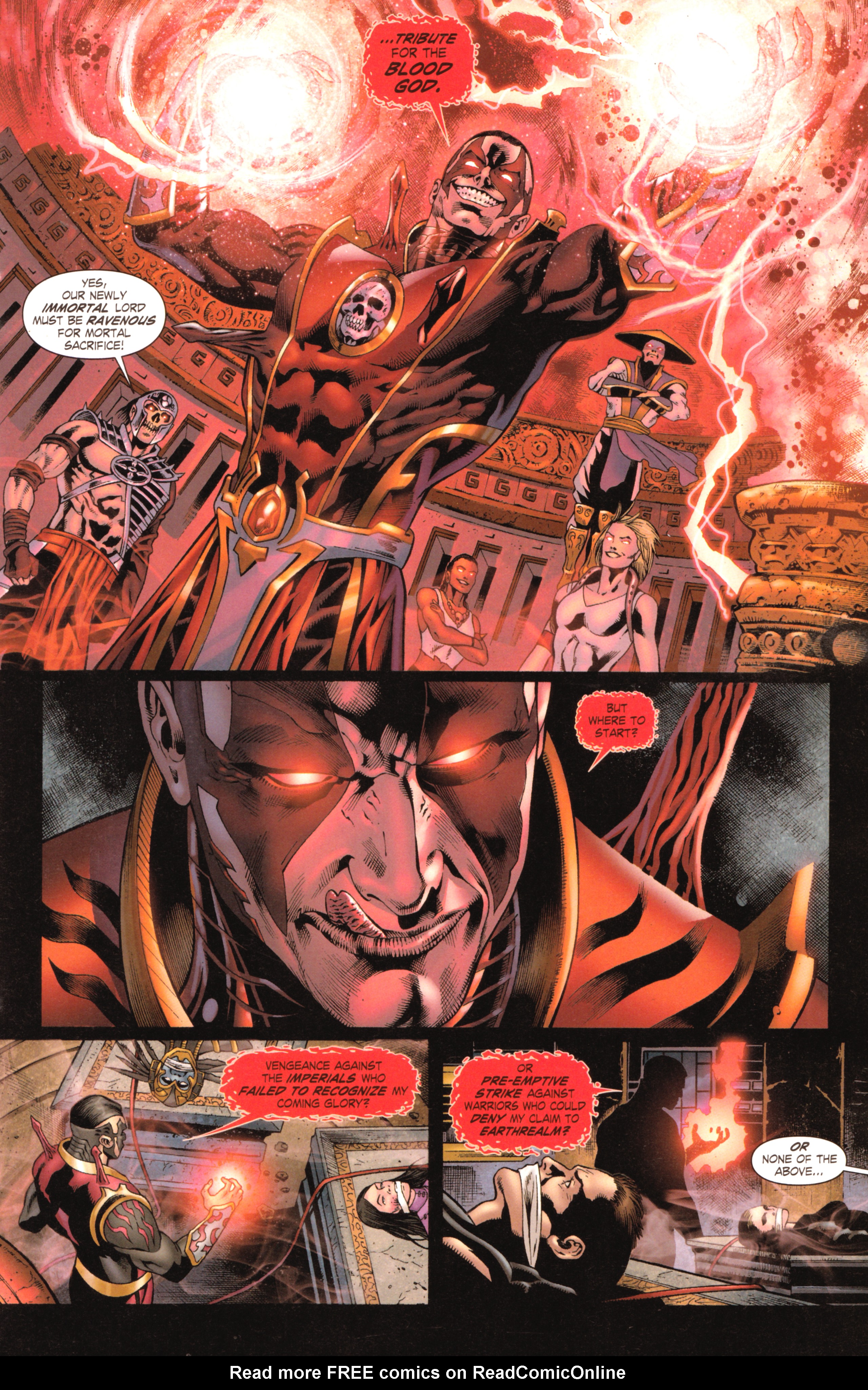 Read online Mortal Kombat X [II] comic -  Issue #10 - 19