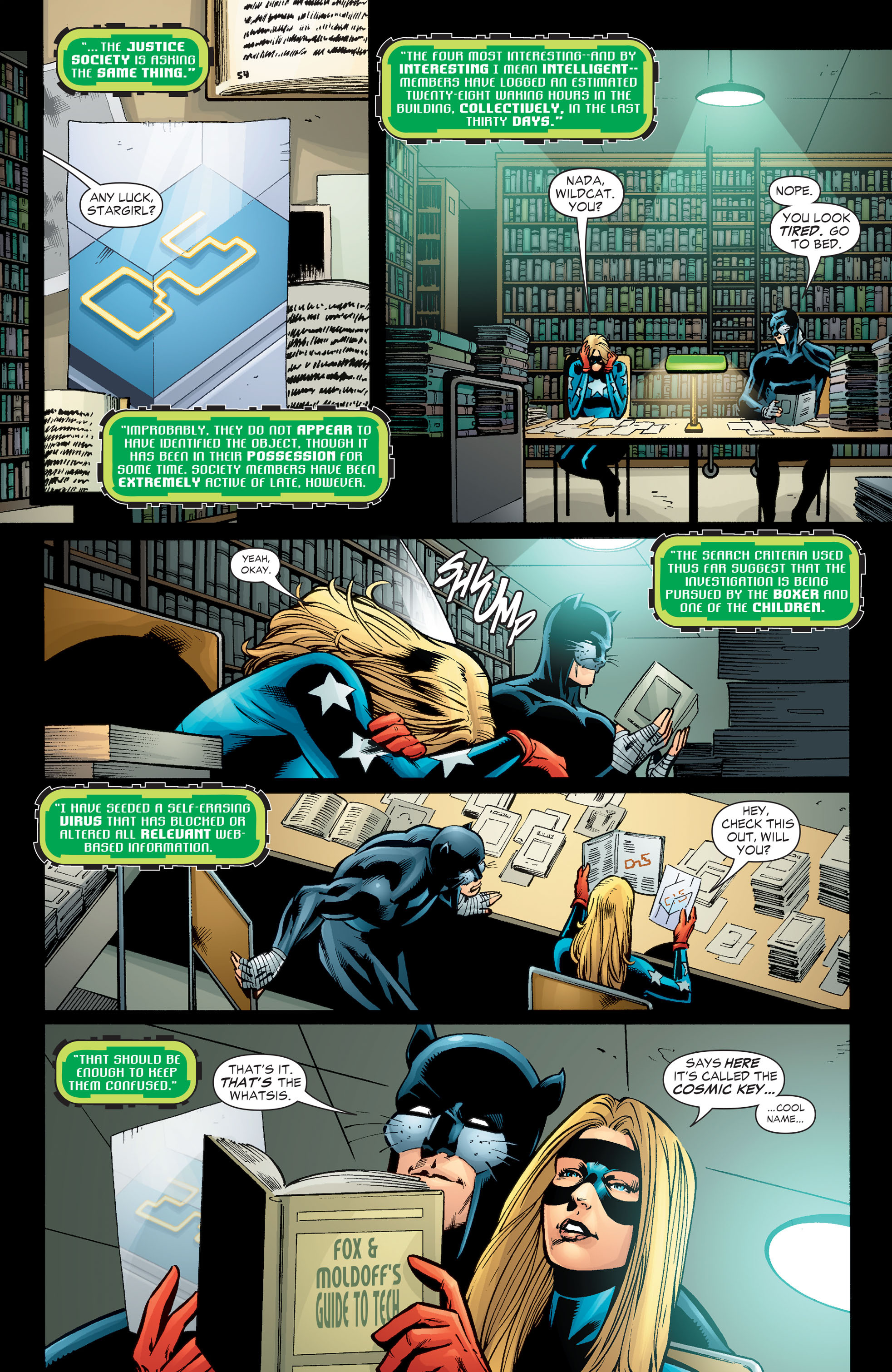 Read online JSA: Classified comic -  Issue #5 - 21