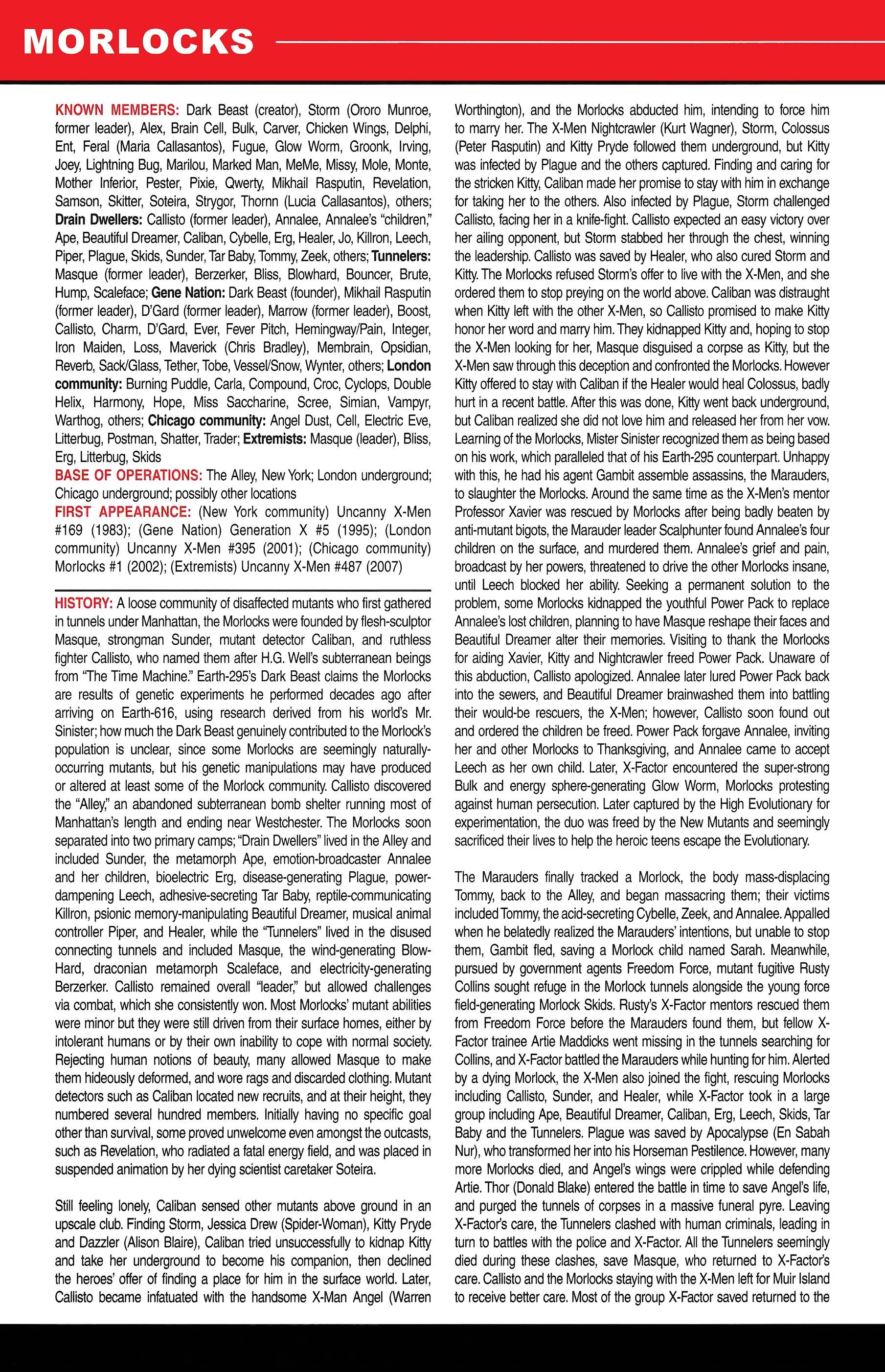 Read online Official Handbook of the Marvel Universe A to Z comic -  Issue # TPB 7 (Part 2) - 120