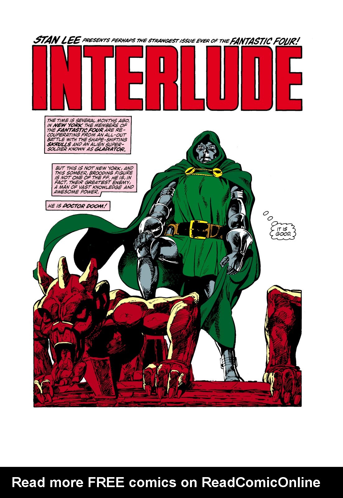 Read online Fantastic Four (1961) comic -  Issue #258 - 2