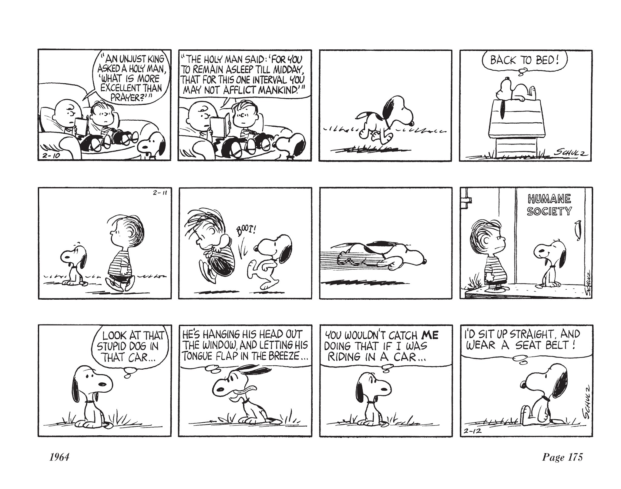 Read online The Complete Peanuts comic -  Issue # TPB 7 - 186