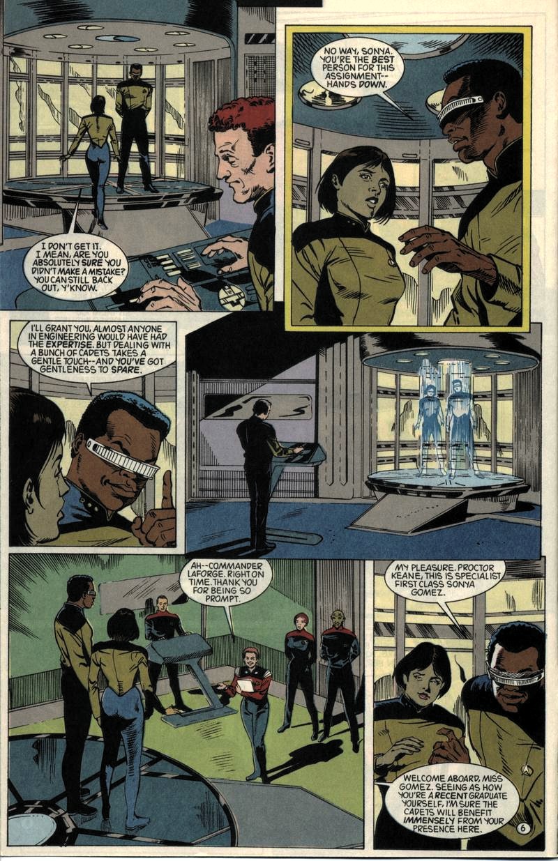 Read online Star Trek: The Next Generation (1989) comic -  Issue #32 - 7