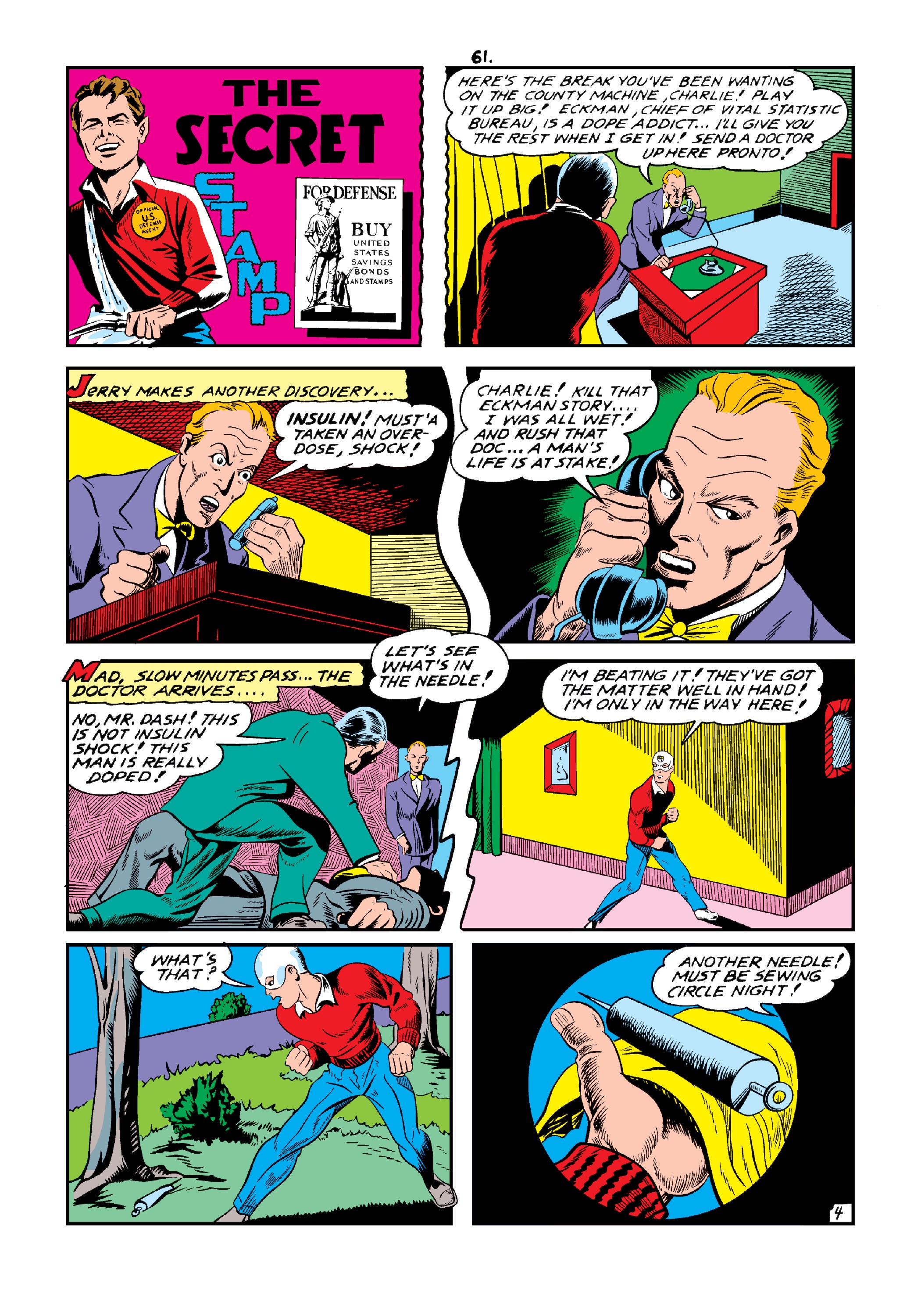 Read online Marvel Masterworks: Golden Age Captain America comic -  Issue # TPB 5 (Part 1) - 70