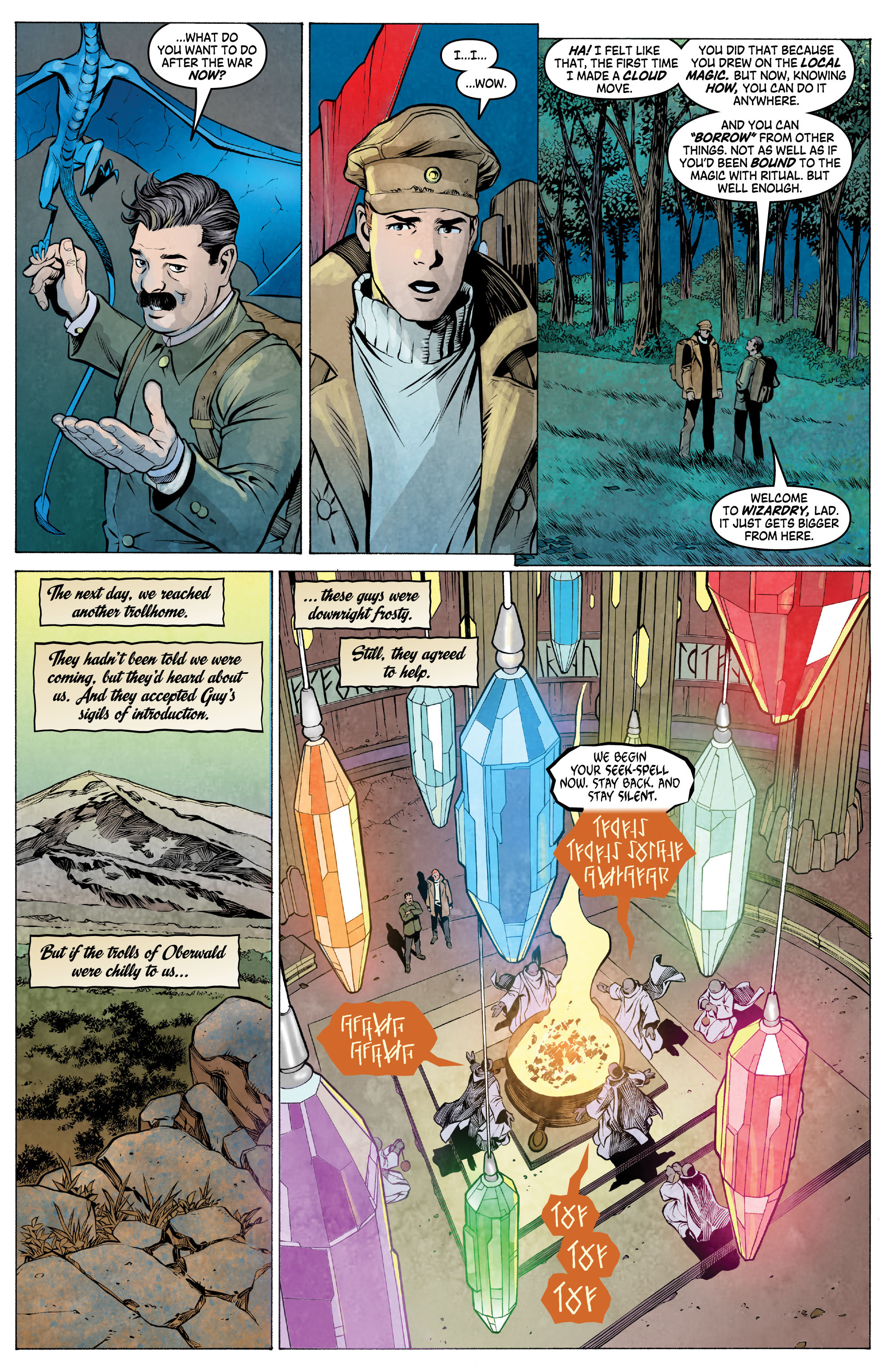 Read online Arrowsmith: Behind Enemy Lines comic -  Issue #6 - 17