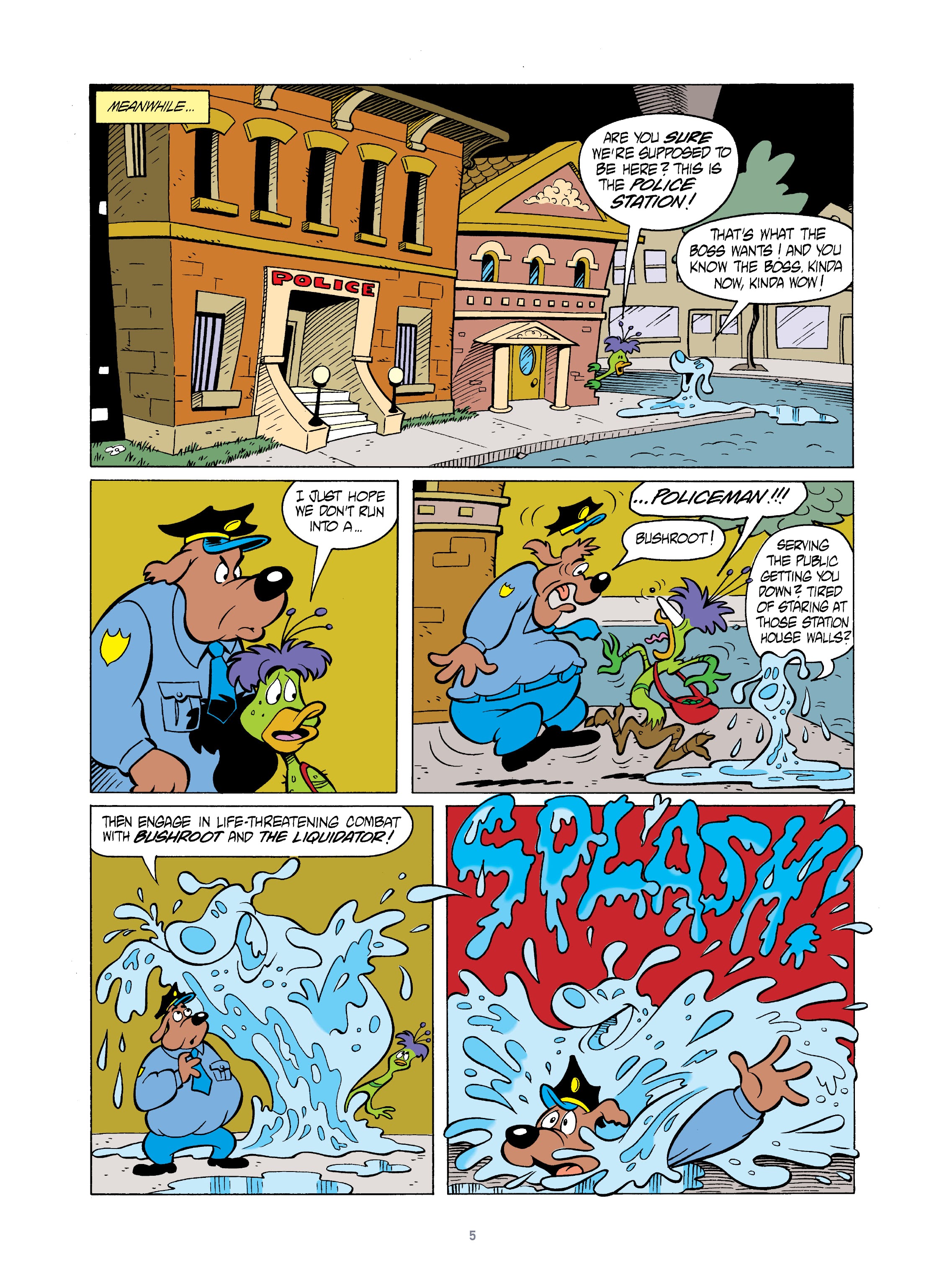 Read online Darkwing Duck: Just Us Justice Ducks comic -  Issue # TPB (Part 1) - 10