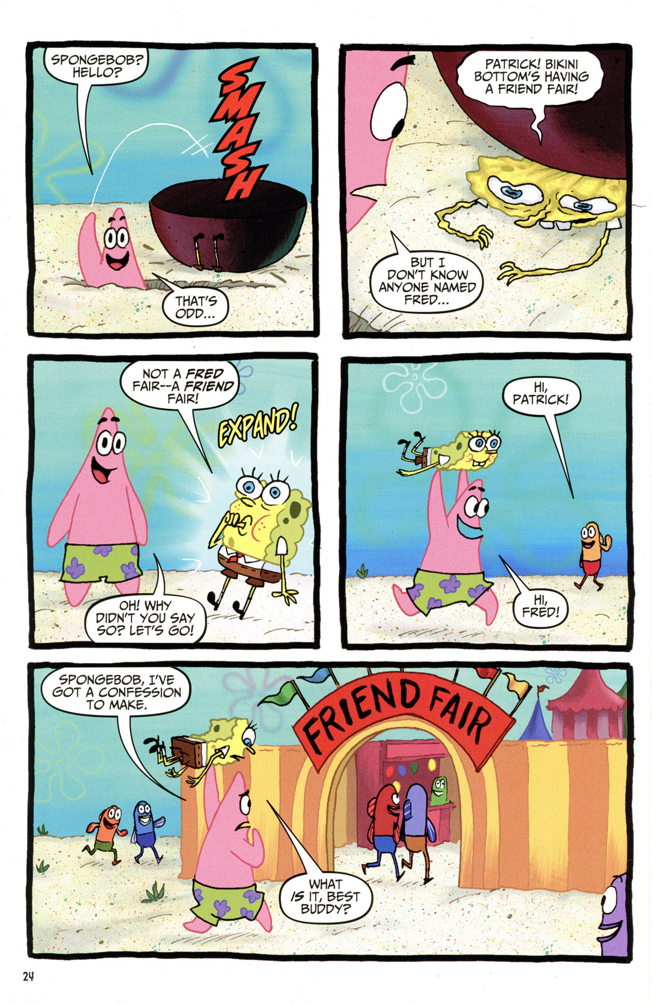 Read online SpongeBob Comics comic -  Issue #20 - 25