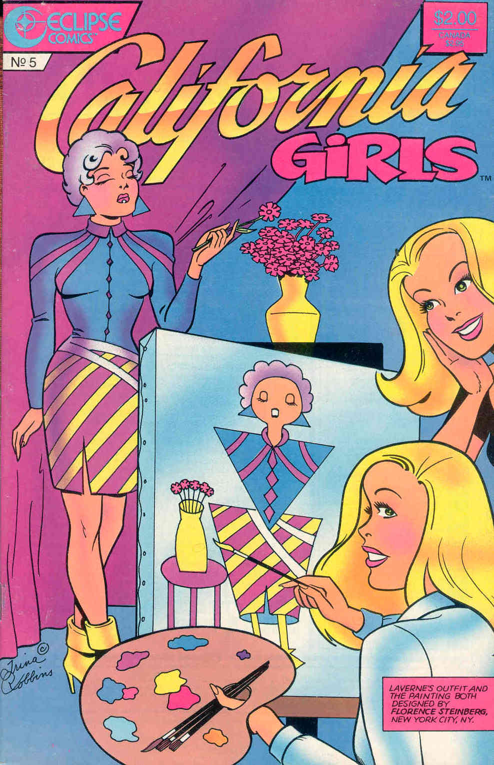 Read online California Girls comic -  Issue #5 - 1