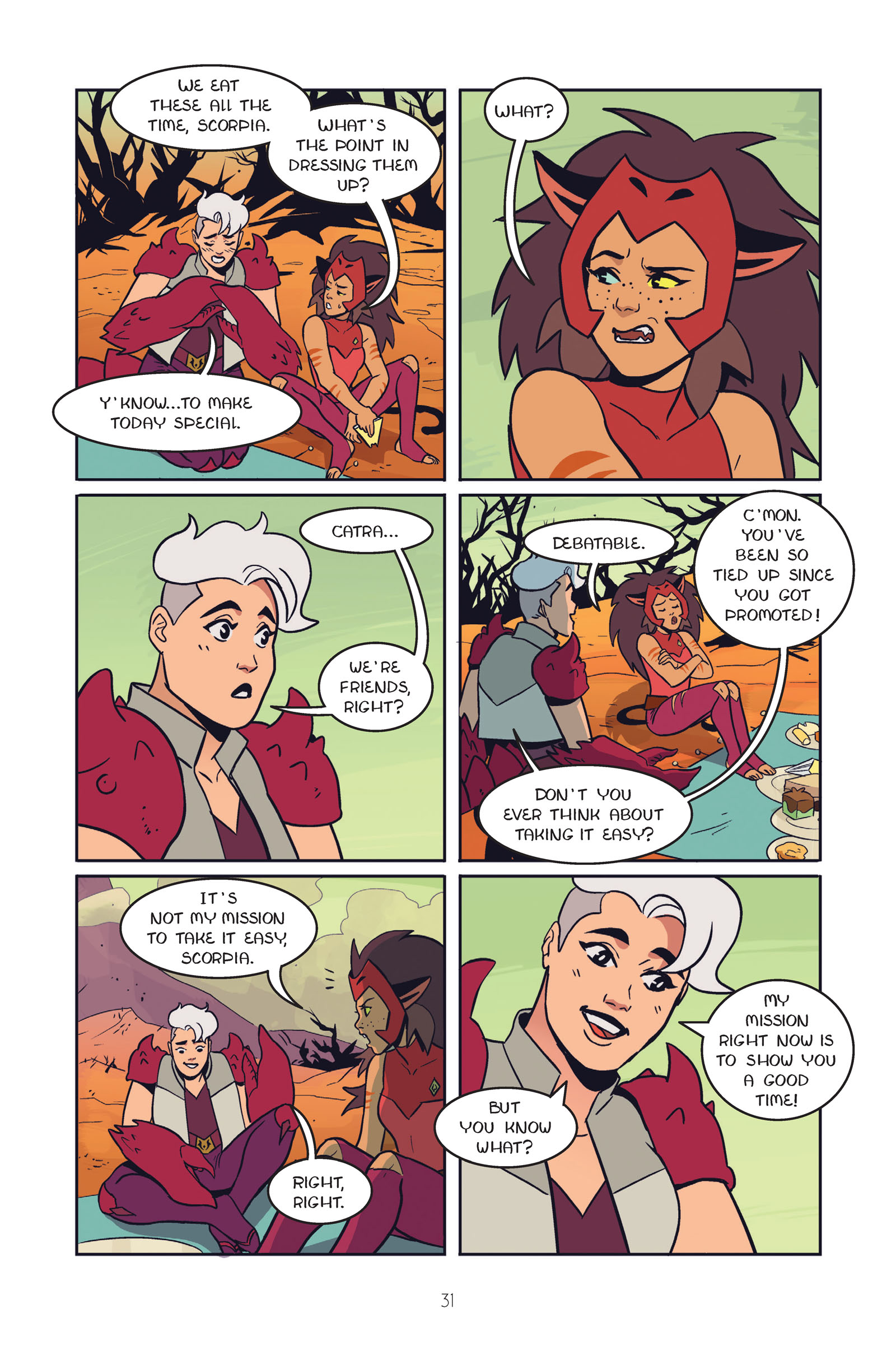 Read online She-Ra and the Princesses of Power: Legend of the Fire Princess comic -  Issue # TPB - 33