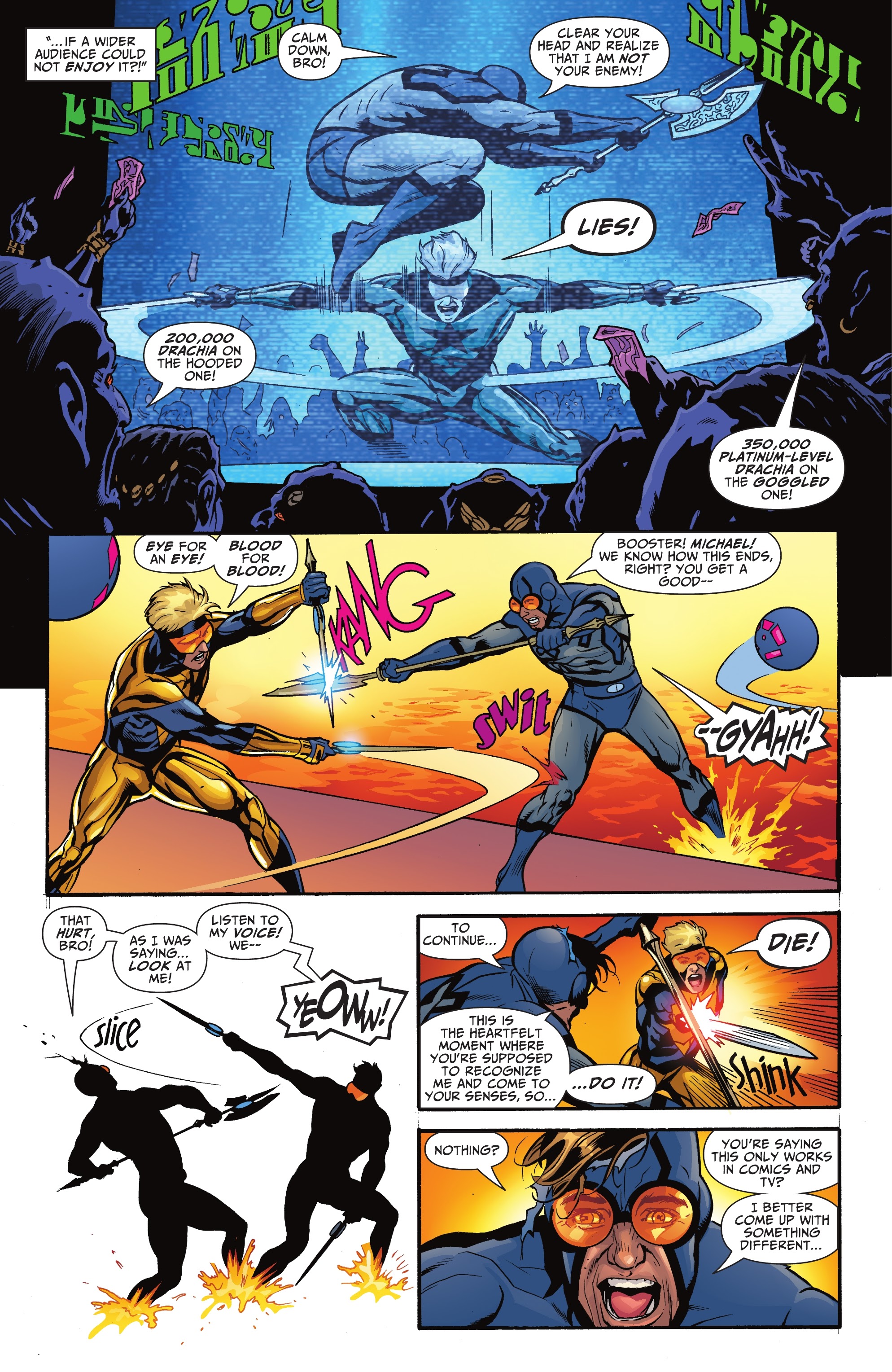 Read online Blue & Gold comic -  Issue #6 - 10