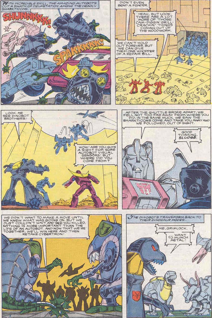 Read online The Transformers: The Movie comic -  Issue #2 - 21