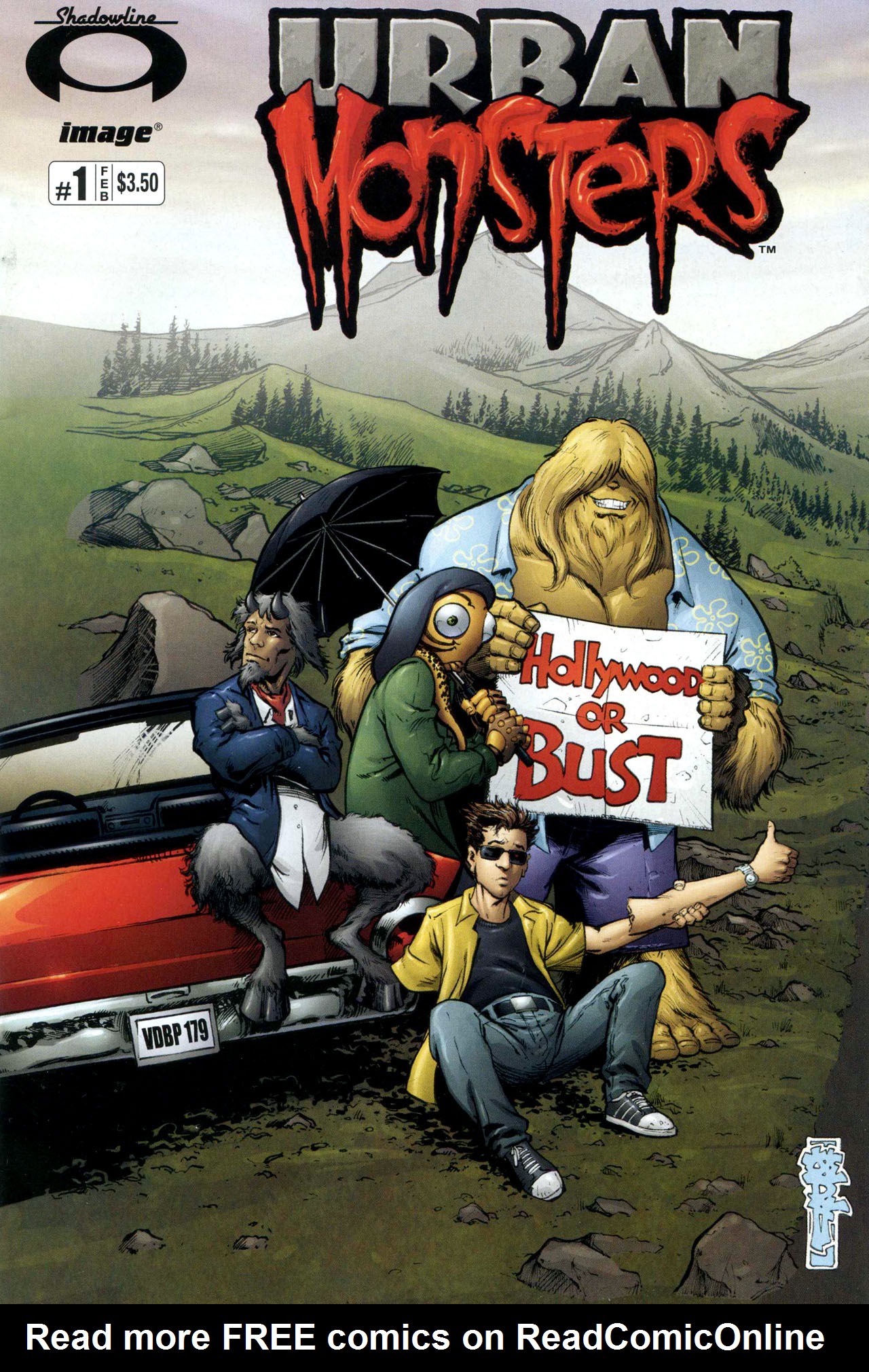 Read online Urban Monsters comic -  Issue #1 - 1