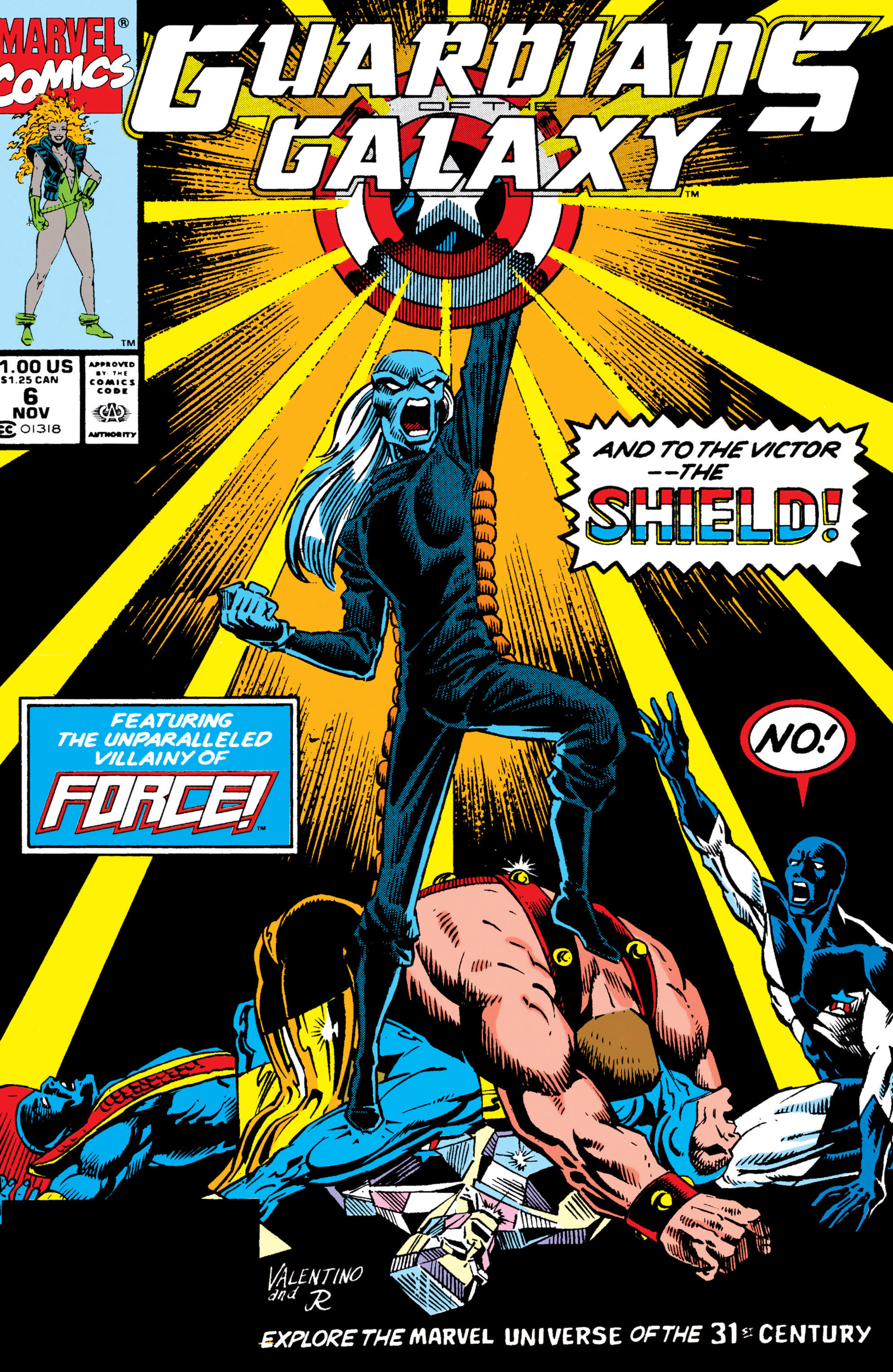 Read online Guardians of the Galaxy (1990) comic -  Issue # _TPB Guardians of the Galaxy by Jim Valentino 1 (Part 2) - 12