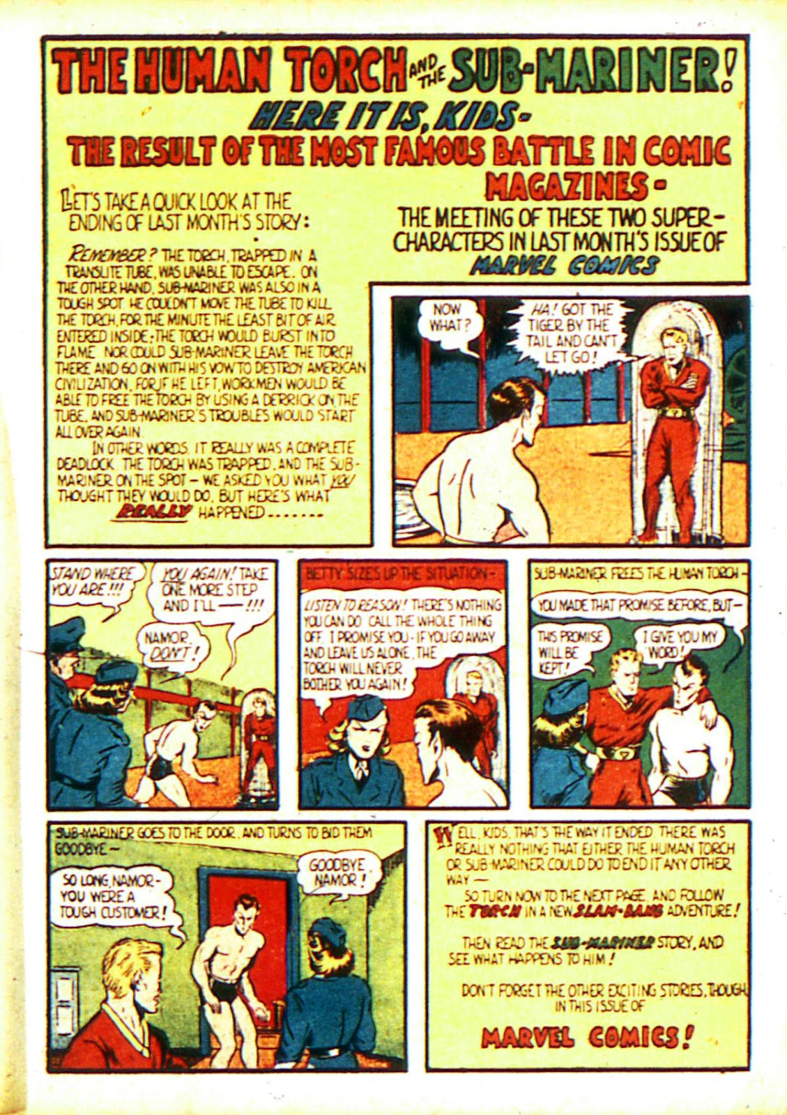 Marvel Mystery Comics (1939) issue 10 - Page 3