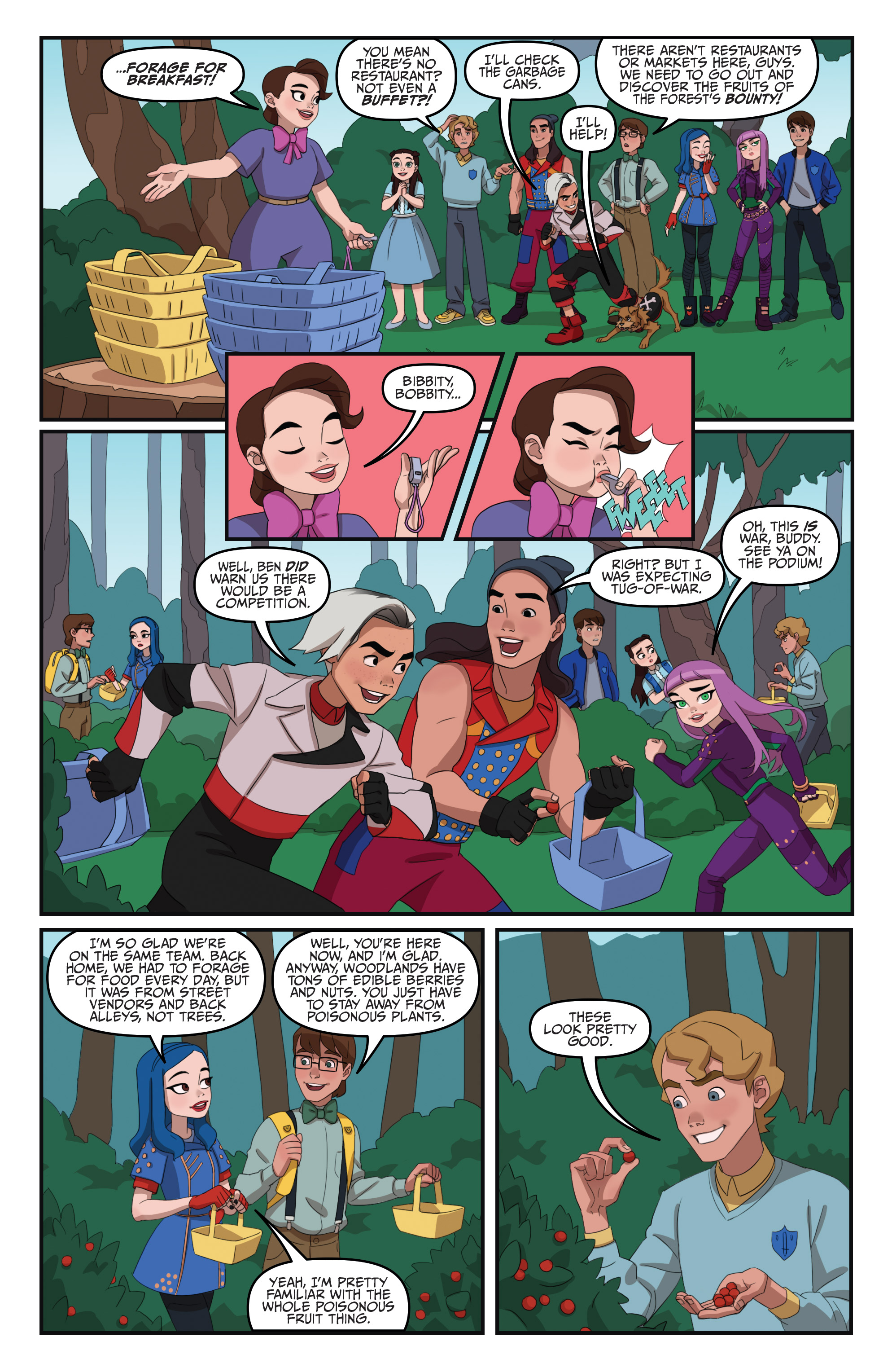 Read online Descendants: Twisted Field Trip comic -  Issue # Full - 18