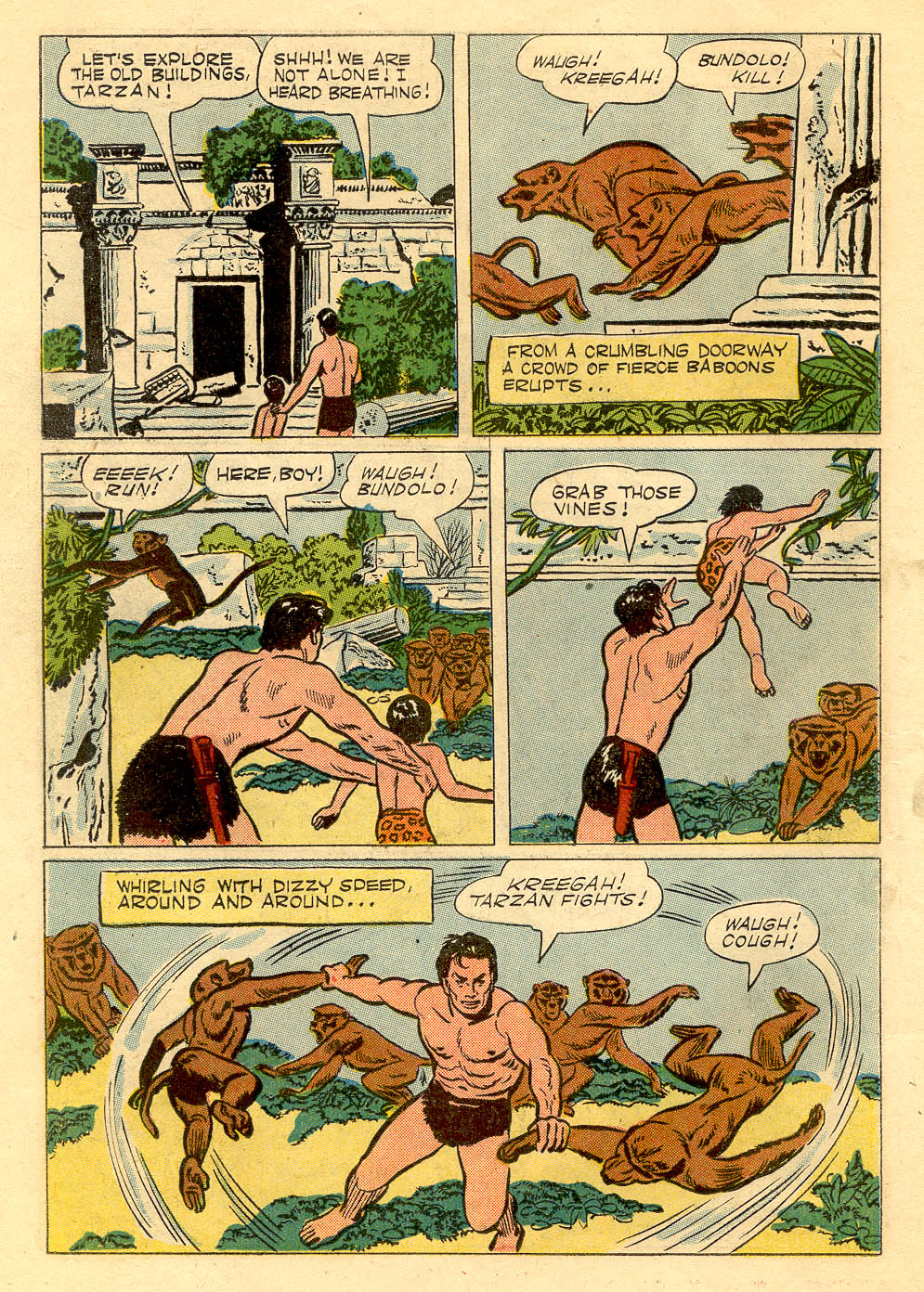 Read online Tarzan (1948) comic -  Issue #62 - 23