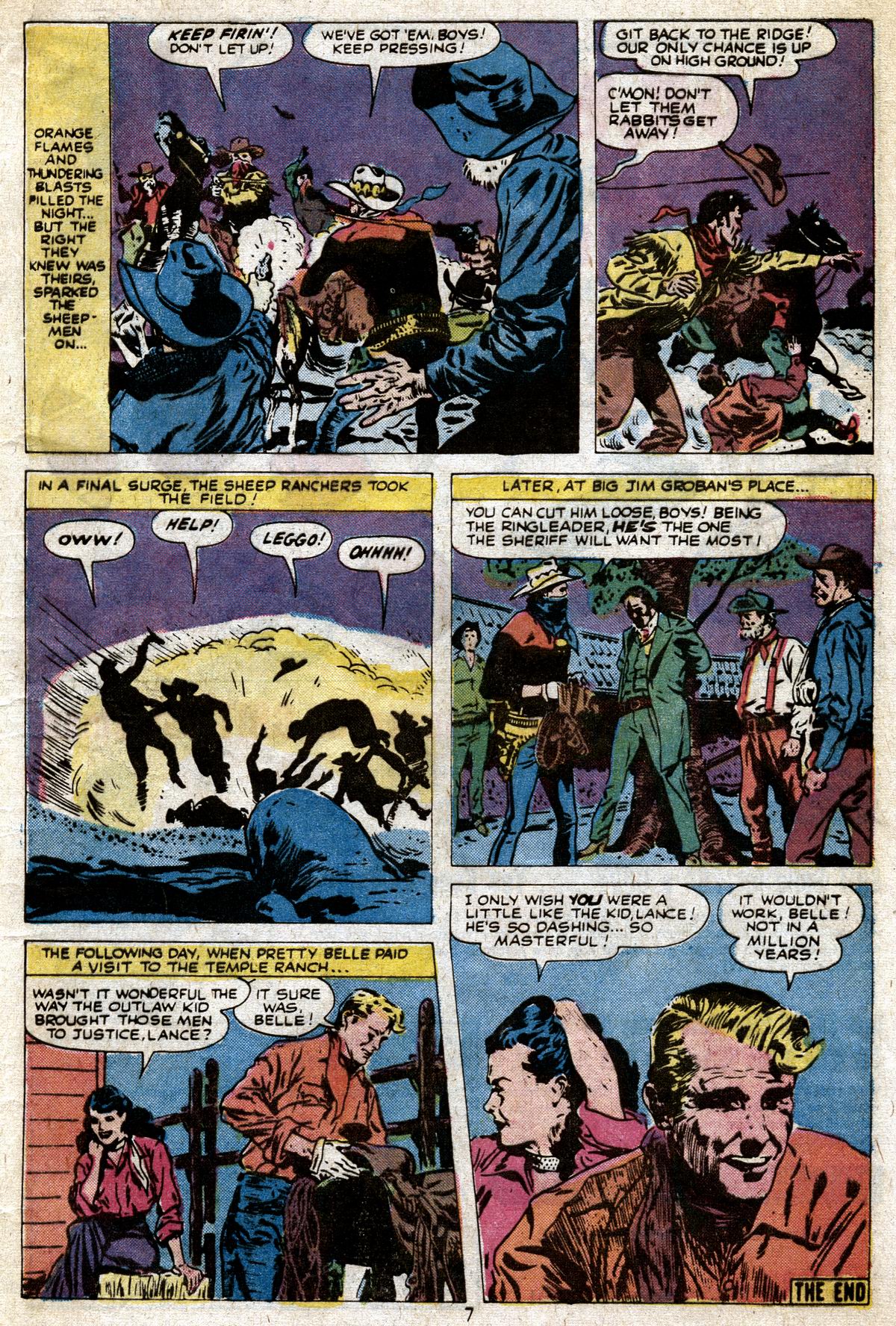Read online The Outlaw Kid (1970) comic -  Issue #23 - 9
