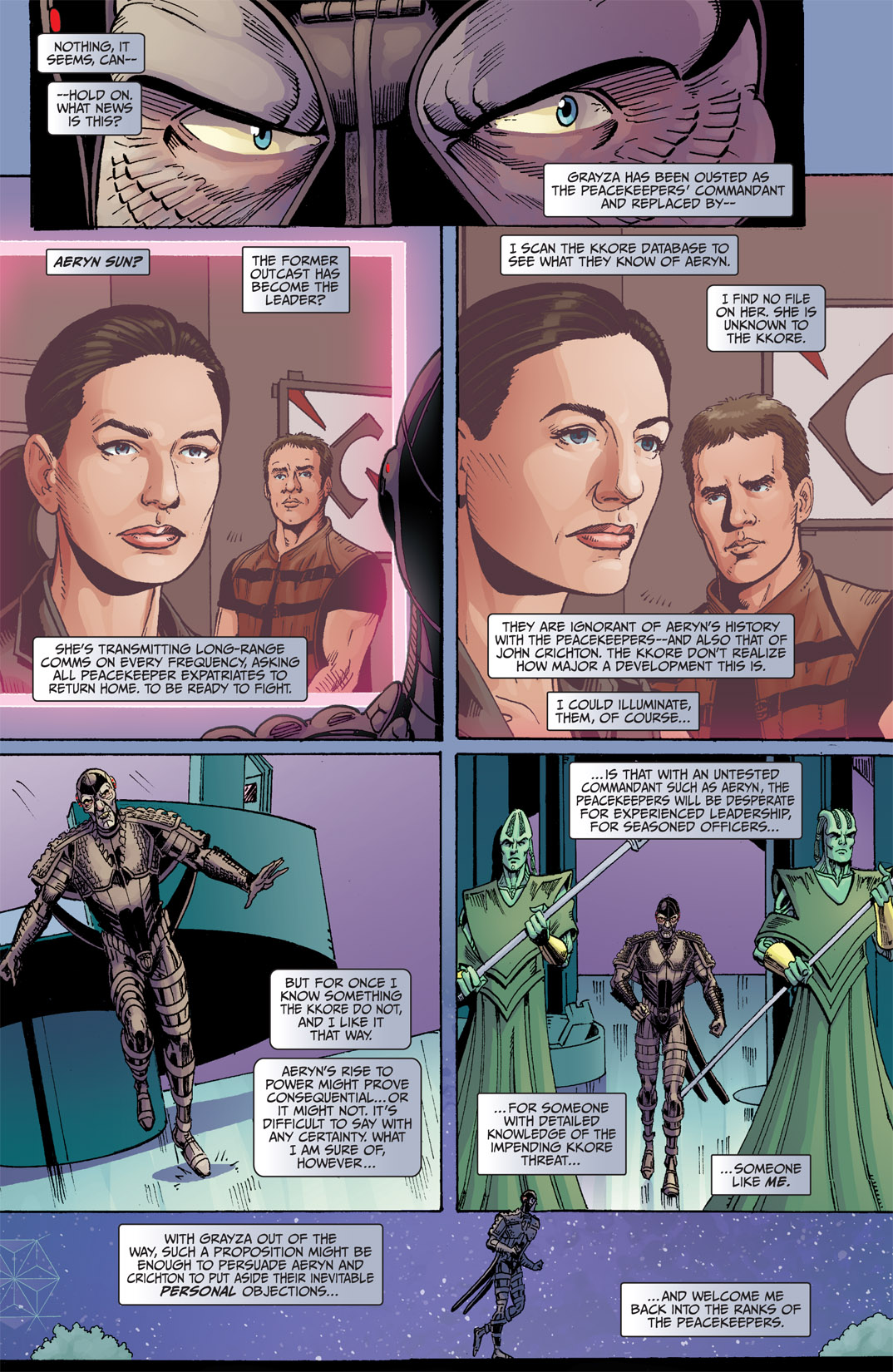 Read online Farscape: Scorpius comic -  Issue #7 - 16